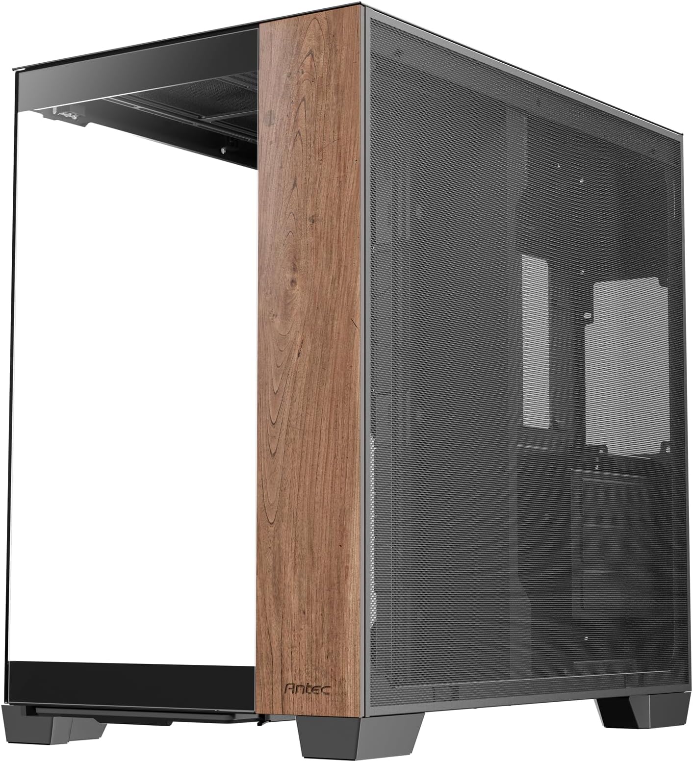 Antec C8 Wood Full Tower Tempered Glass PC Gaming Case Black
