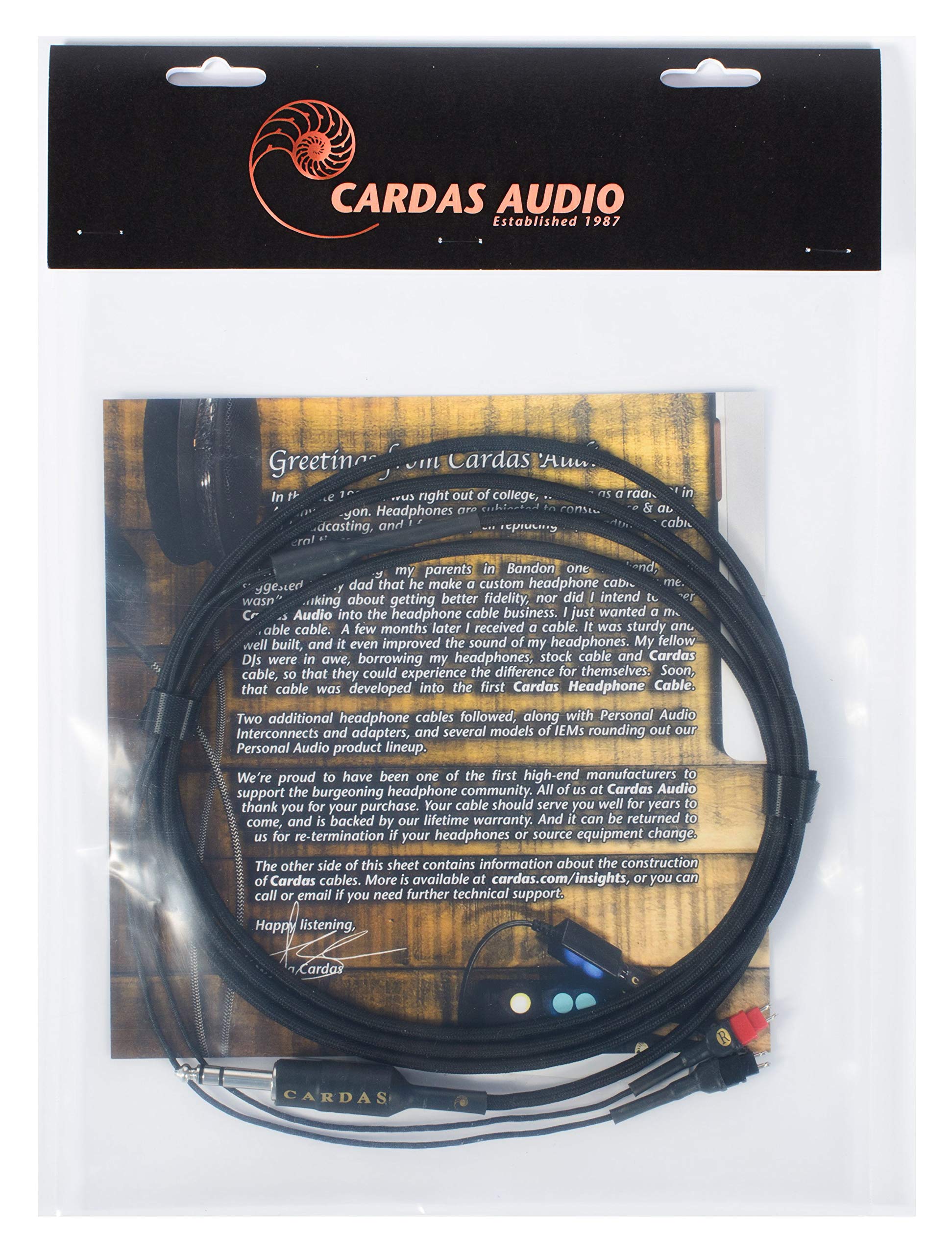 CARDAS Audio Clear Light Headphone Cable fit SENNHEISER HD650 HD660 S HD6XX HD600 HD580 HD565