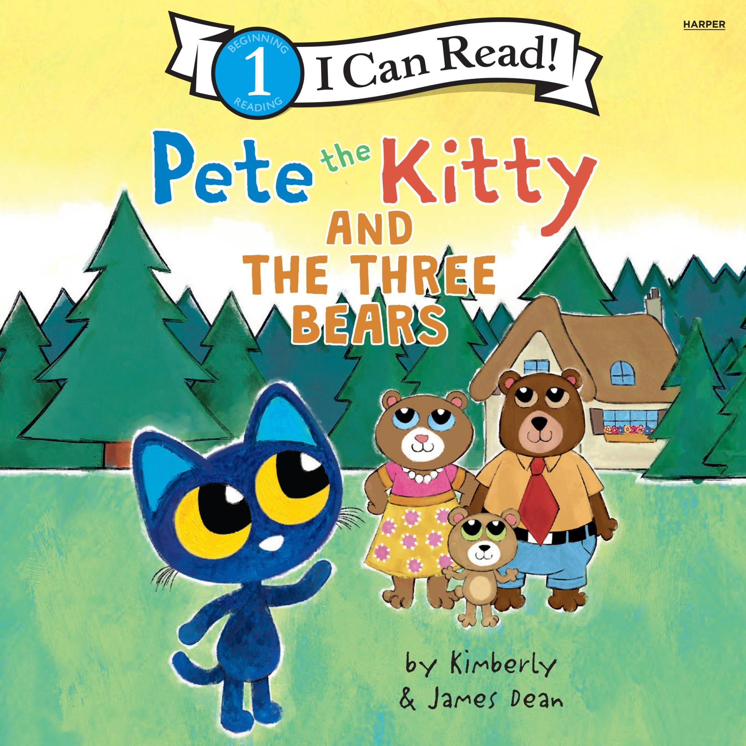 Cover art for Pete the Kitty and the Three Bears