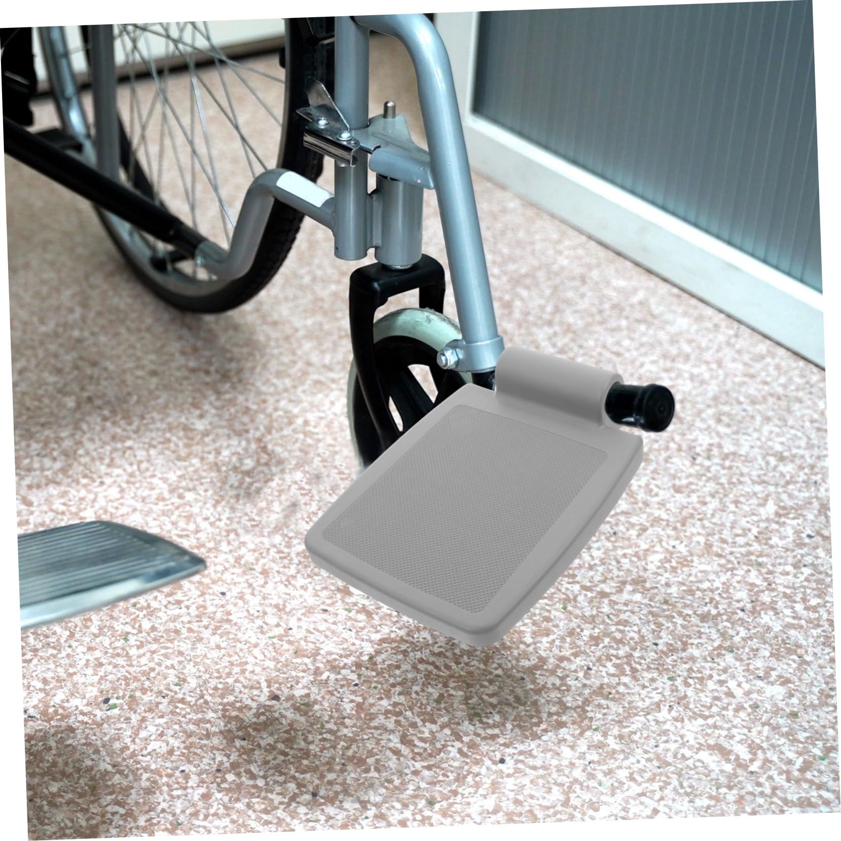 FOMIYES 8 Piezas Reposapiés De Silla De Ruedas Estables Reposapiés De Silla De Ruedas Pedal De Repuesto Para Silla De Ruedas Pedal De Silla De Ruedas Para Pacientes Suministros De Silla