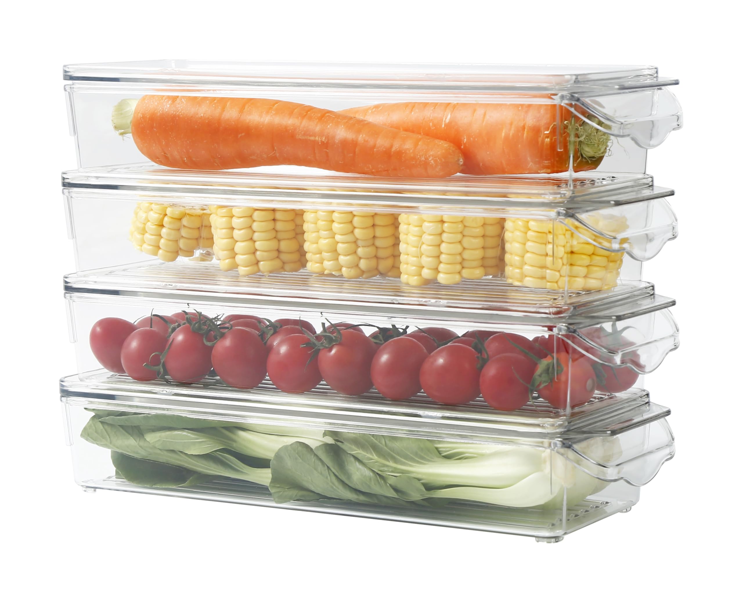 Altra Astra Food Storage Trays, Meal Prep Containers With Lids, Microwave & Freezer Safe, Compatible With Storage Chopping Board