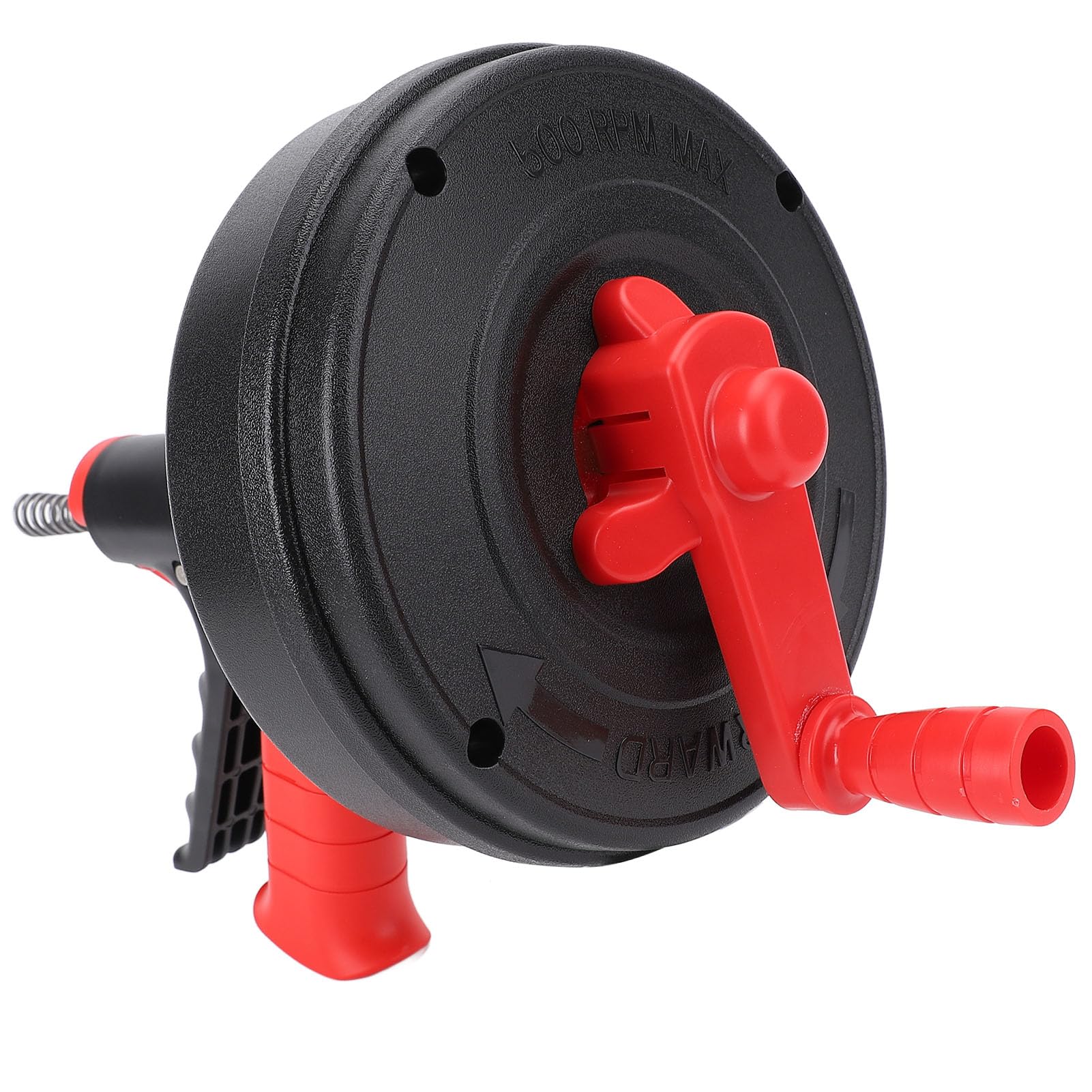 Aramox Serpiente de Drenaje Serpiente de Plomería Manual o con Taladro Resorte de Acero Al Manganeso 65 para Tuberías de 50 a 75 Mm Removedor de Obstrucciones Flexible para Inodoro Cocina Desagües