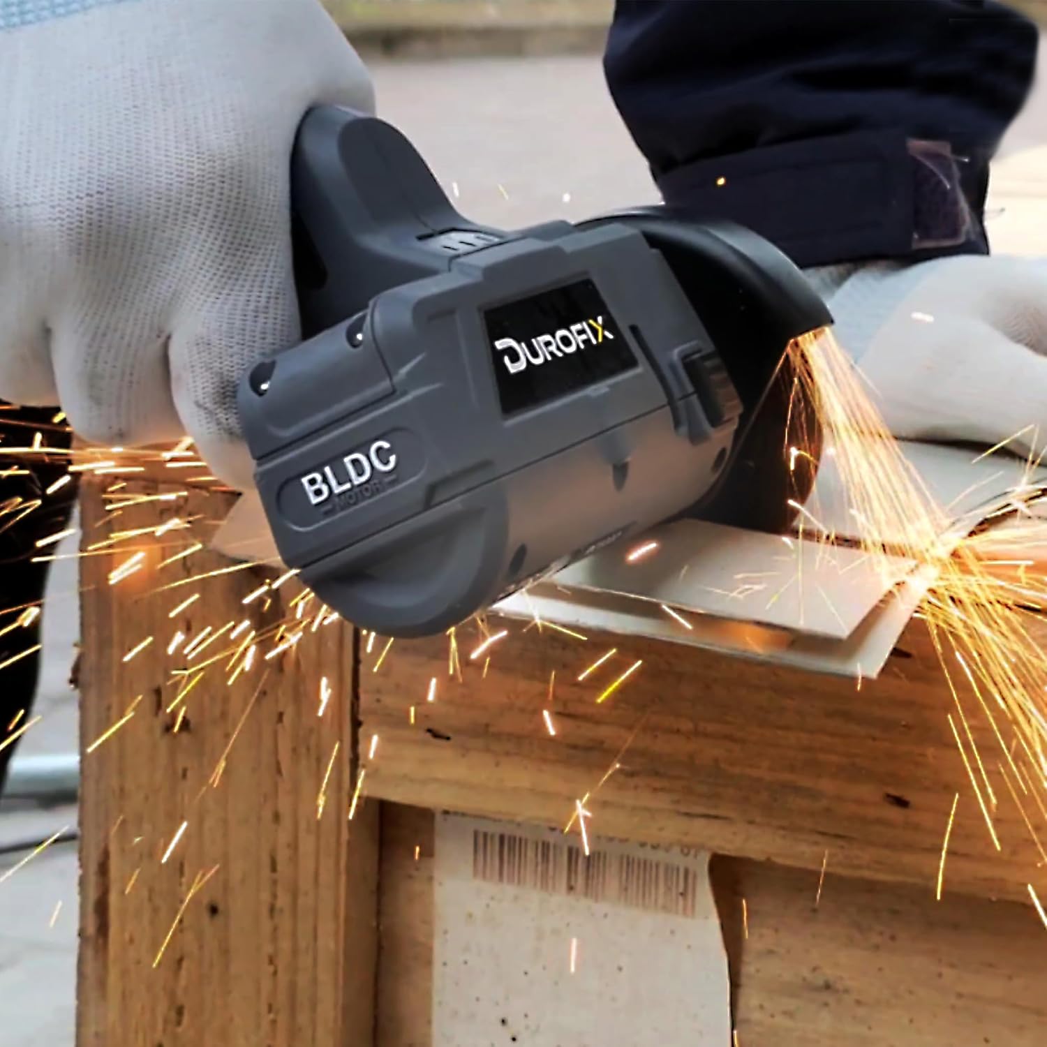 Durofix RC1222-PG G12 Series 12V Cordless 3" Compact Cut-Off Tool Kit, 20,000 RPM with Interchangeable Blades & Safety Guard + 4.0 Ah Battery & Canvas Bag