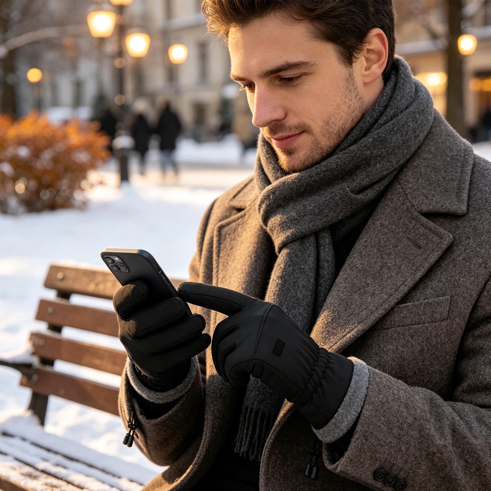 Guanti riscaldati da donna, 3 impostazioni di temperatura, guanti di ricarica USB | Guanti riscaldanti antivento impermeabili per neve, ciclismo, equitazione, moto, pesca, lavoro, sci