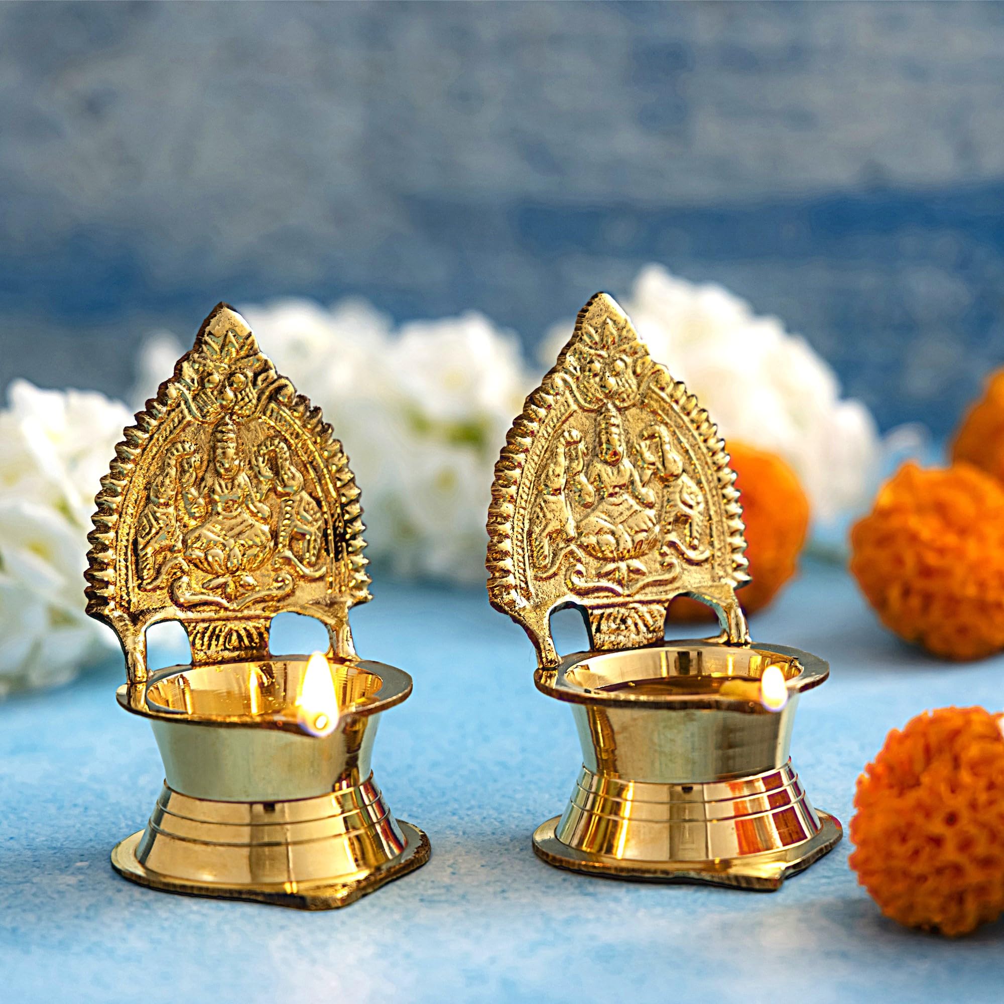 Decowill Brass Kamakshi Devi Diya | Festive Diya | Brass Diya for Puja | 1 Piece | Size 0 (B0CSW6Z2XC) Amazon Price History, Amazon Price Tracker