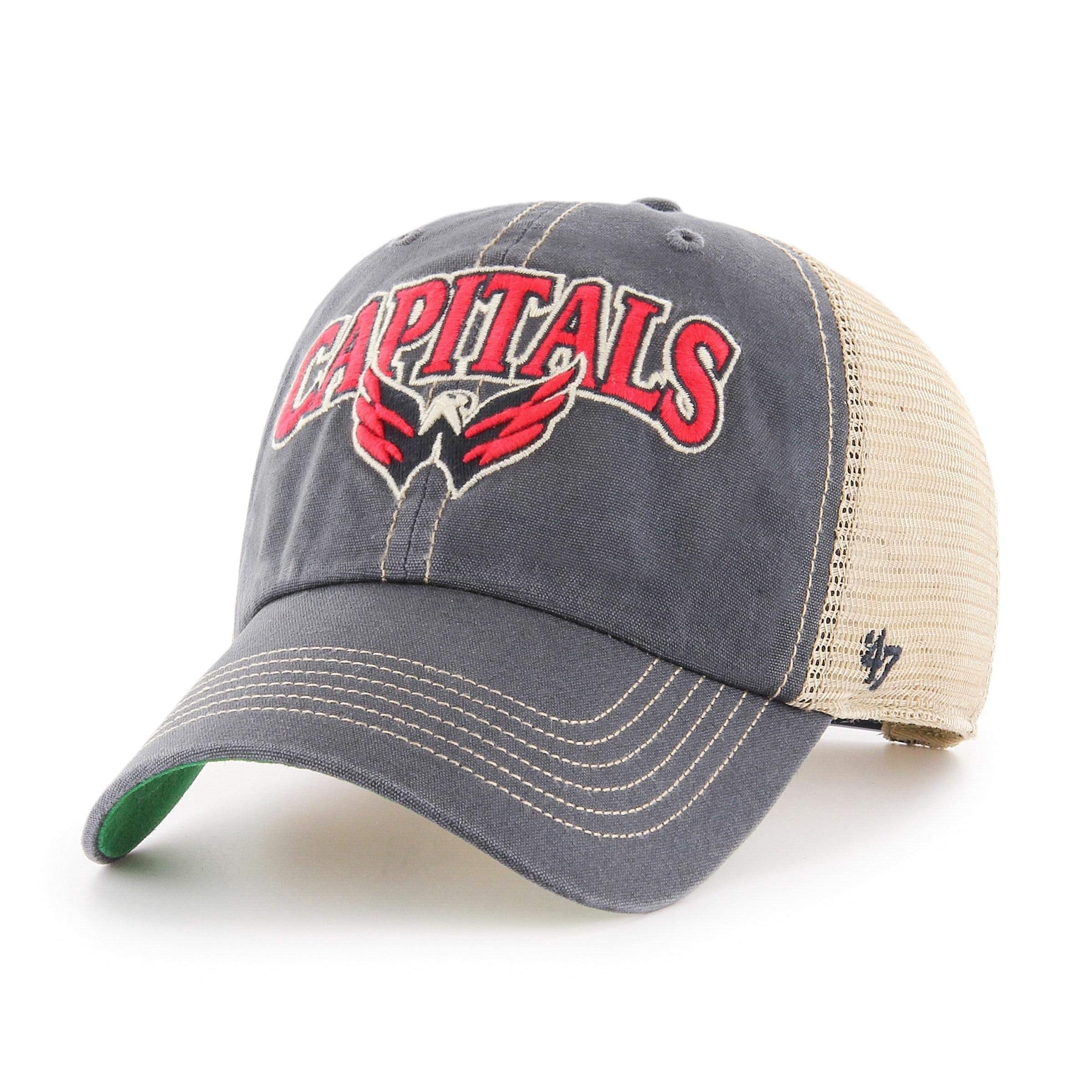 Unisex Blue 47 Brand Trucker Cap Tuscaloosa Vintage Washington Capitals
