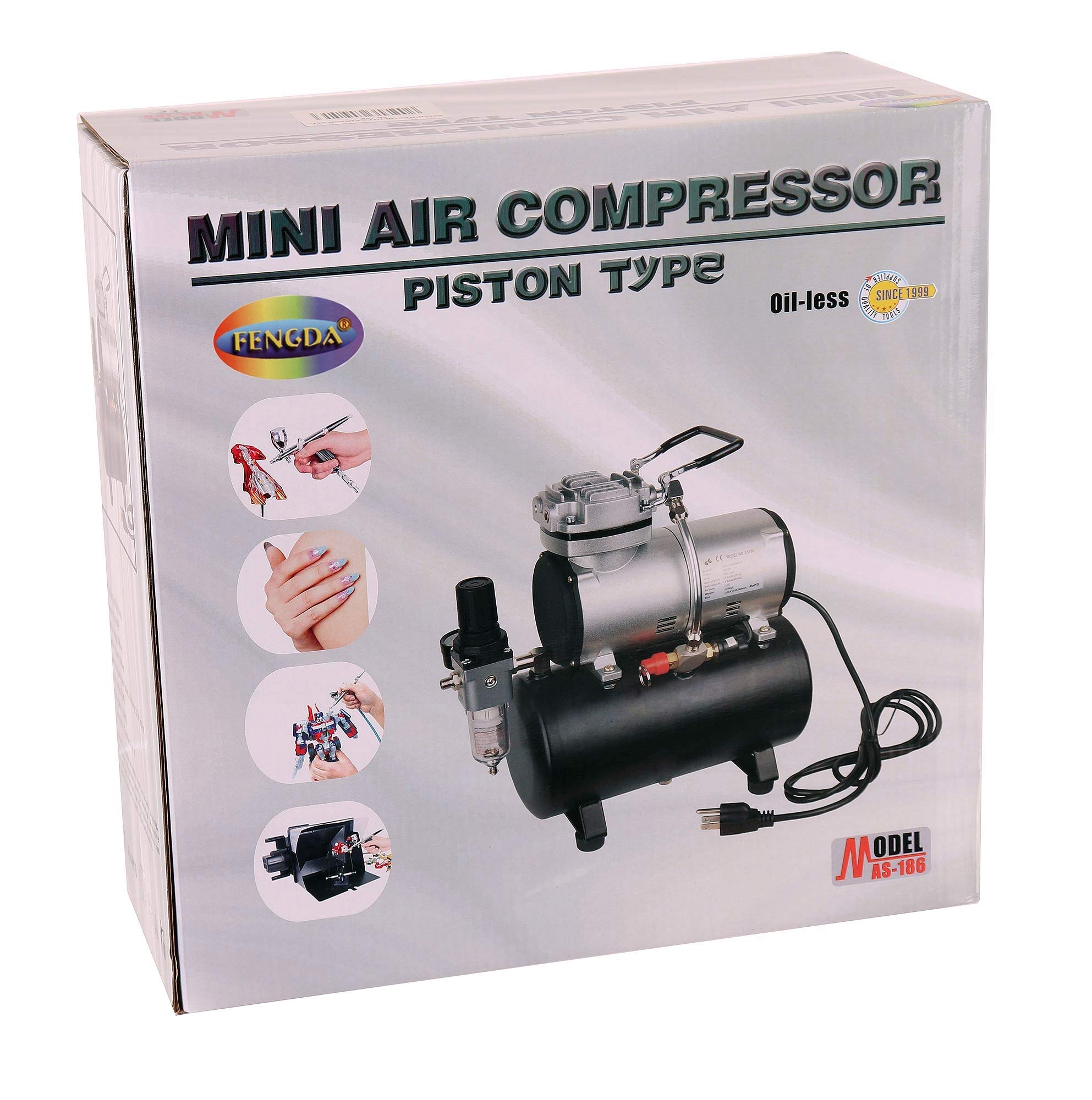 Compresor do aerografu Butla 3L Fengda AS-186
