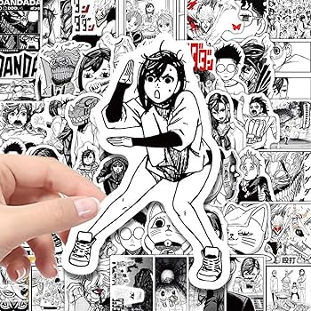 Amazon.co.jp: ダンダダン ステッカー 106枚入り 2セット綾瀬桃
