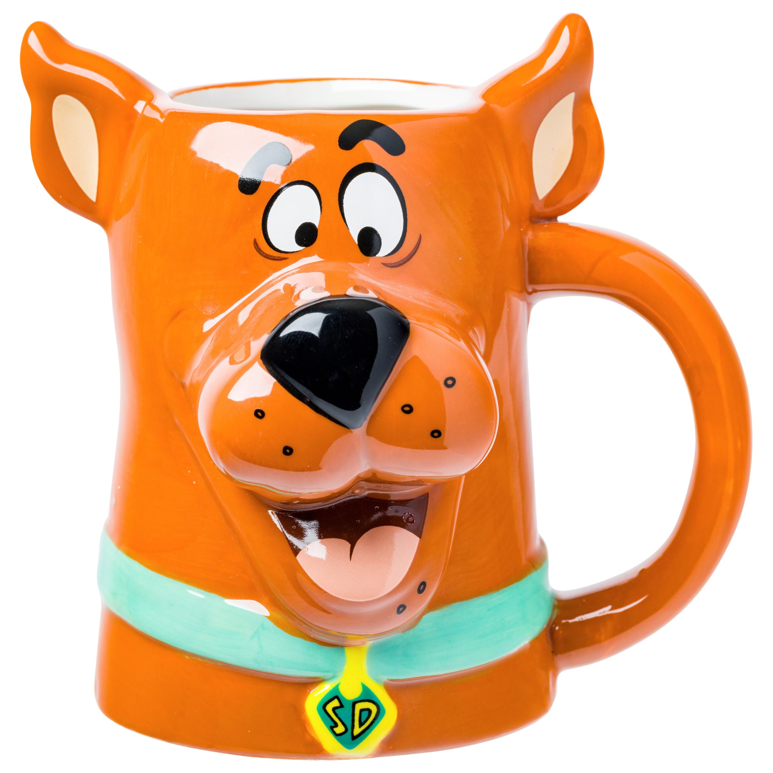 Silver Buffalo Scooby-Doo Dog, 3D Sculpted Mug, 20oz