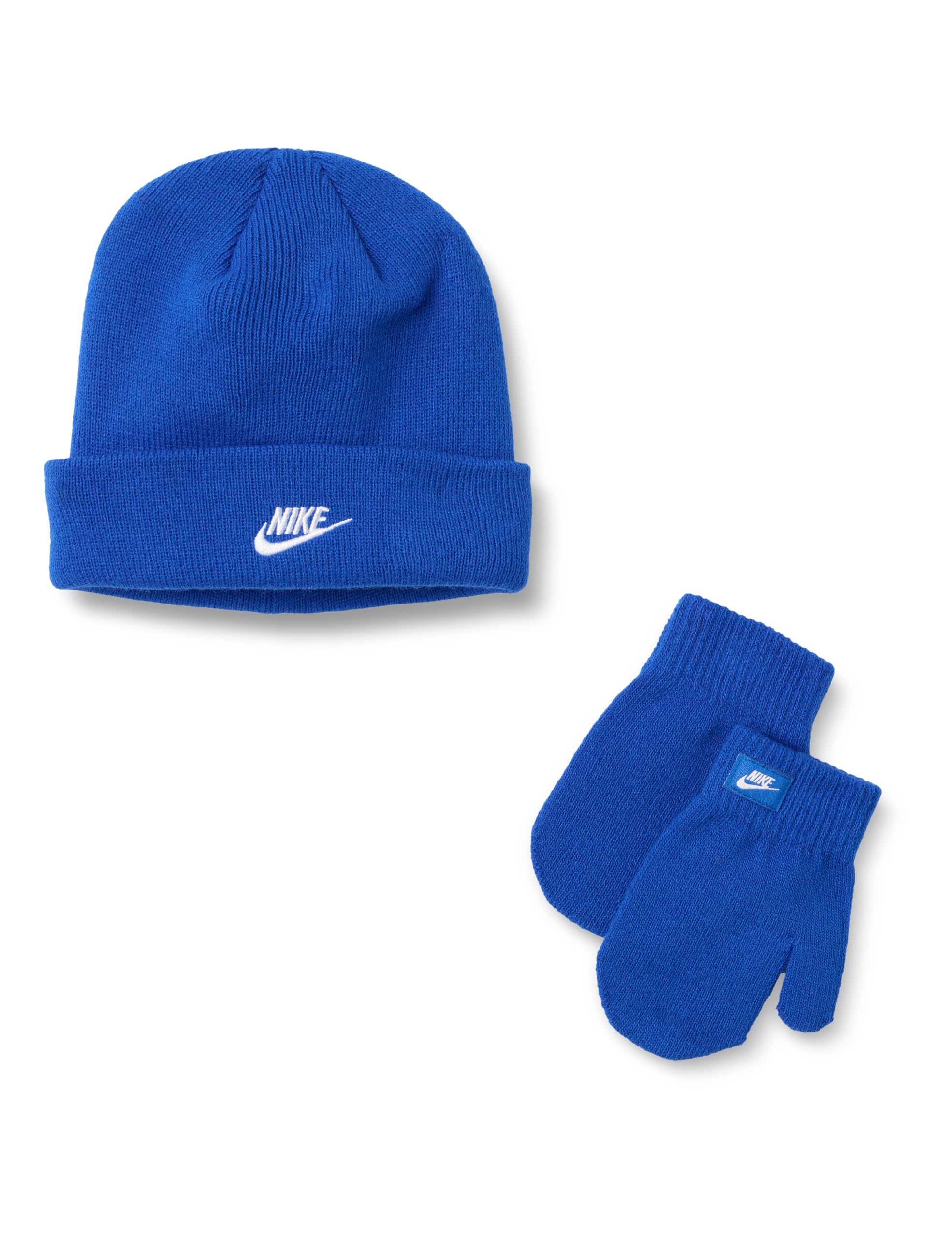 Nike Kids' Club Beanie and Glove/Mitten Set