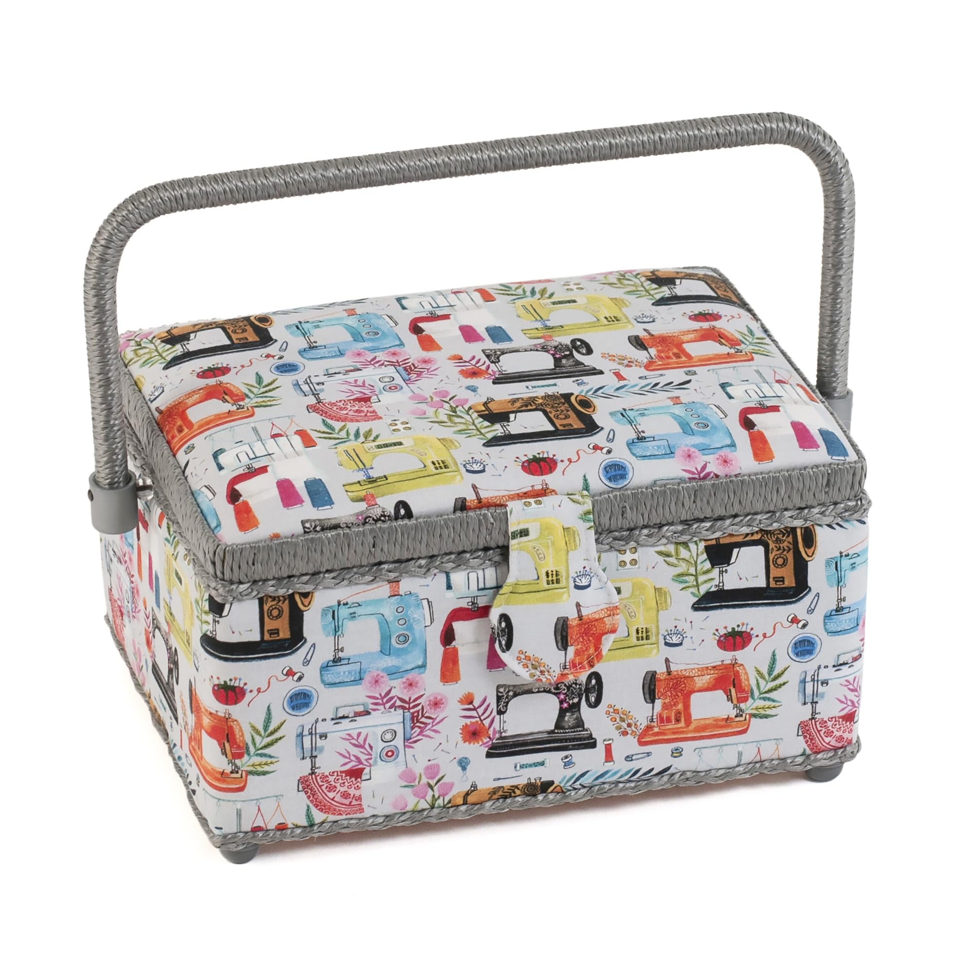 Hobby Gift Medium Sewing Craft Hobby Storage Box, Rectangle, Sewing Machines