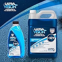 Vista 6 de UltraVision Líquido Limpiaparabrisas - Fórmula avanzada para líquido limpiaparabrisas de automóvil, visión cristalina en condiciones meteorológicas