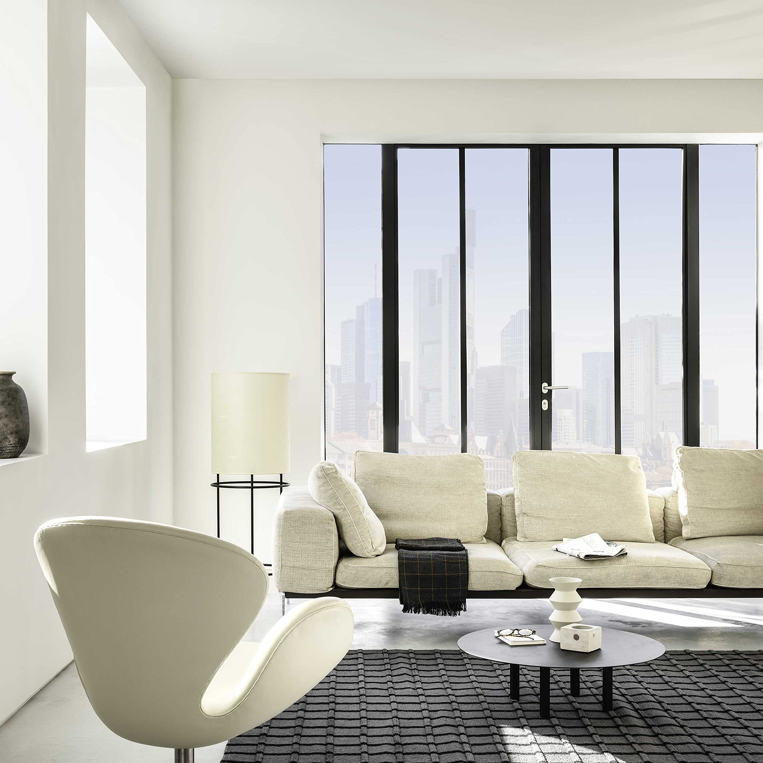 Dulux Valentine Le Blanc Finition Parfaite - Peinture Intérieure Murs, Plafonds et Boiseries - 98% d'opacité - Mat Blanc 10 L - Accessoires inclus
