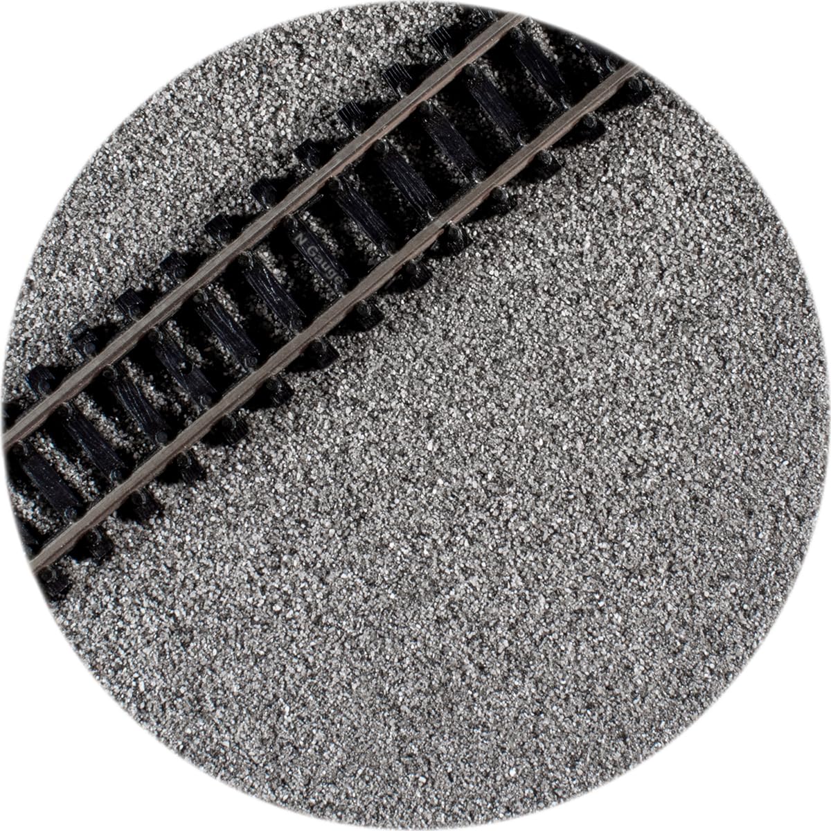 N Gauge Model Railway Track Ballast - Standard Grey | 500g | Model Railway Scenery Material
