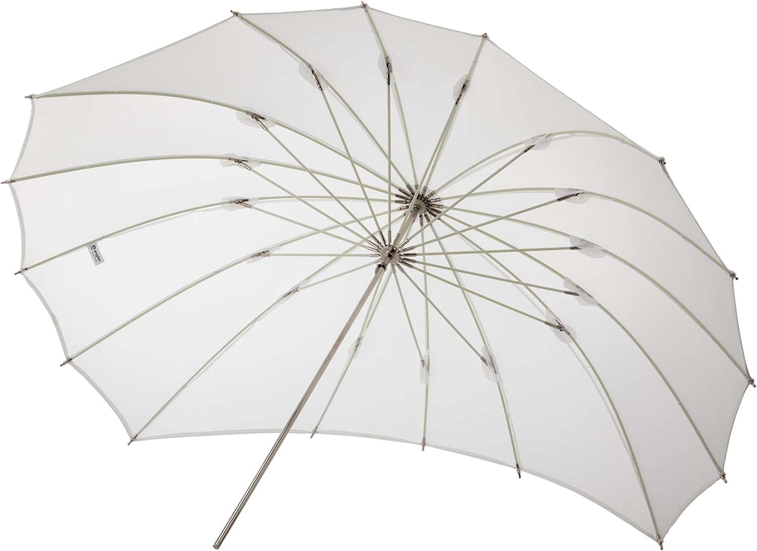 Angler ParaSail Parabolic Umbrella (White with Removable Black/Silver, 45"")"