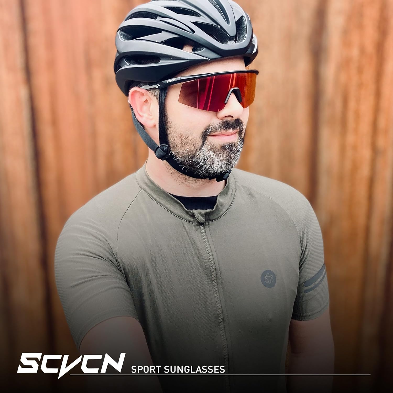 SCVCN Cycling Glasses Sports Sunglasses for Men Women, UV400 Protection Running MTB Bicycle Mountain Bike Glasses - Image 2