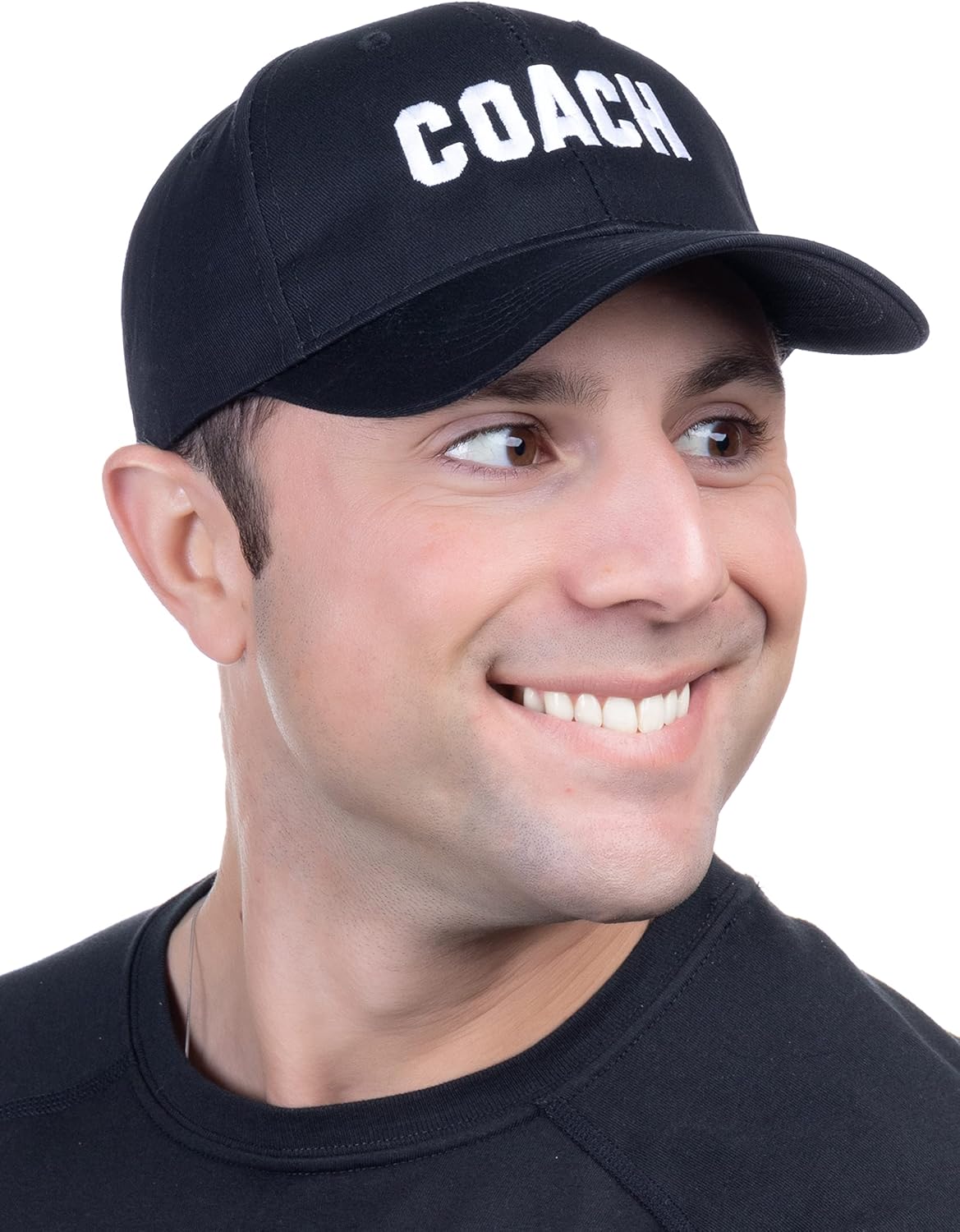 Coach | Carolina Blue Coaching Baseball Hat, Men Women Team Cap