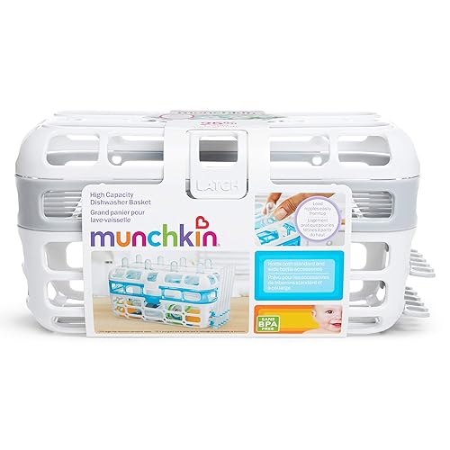 Miniatura 6 de Munchkin Cesta de lavavajillas de alta capacidad, 1 paquete, gris