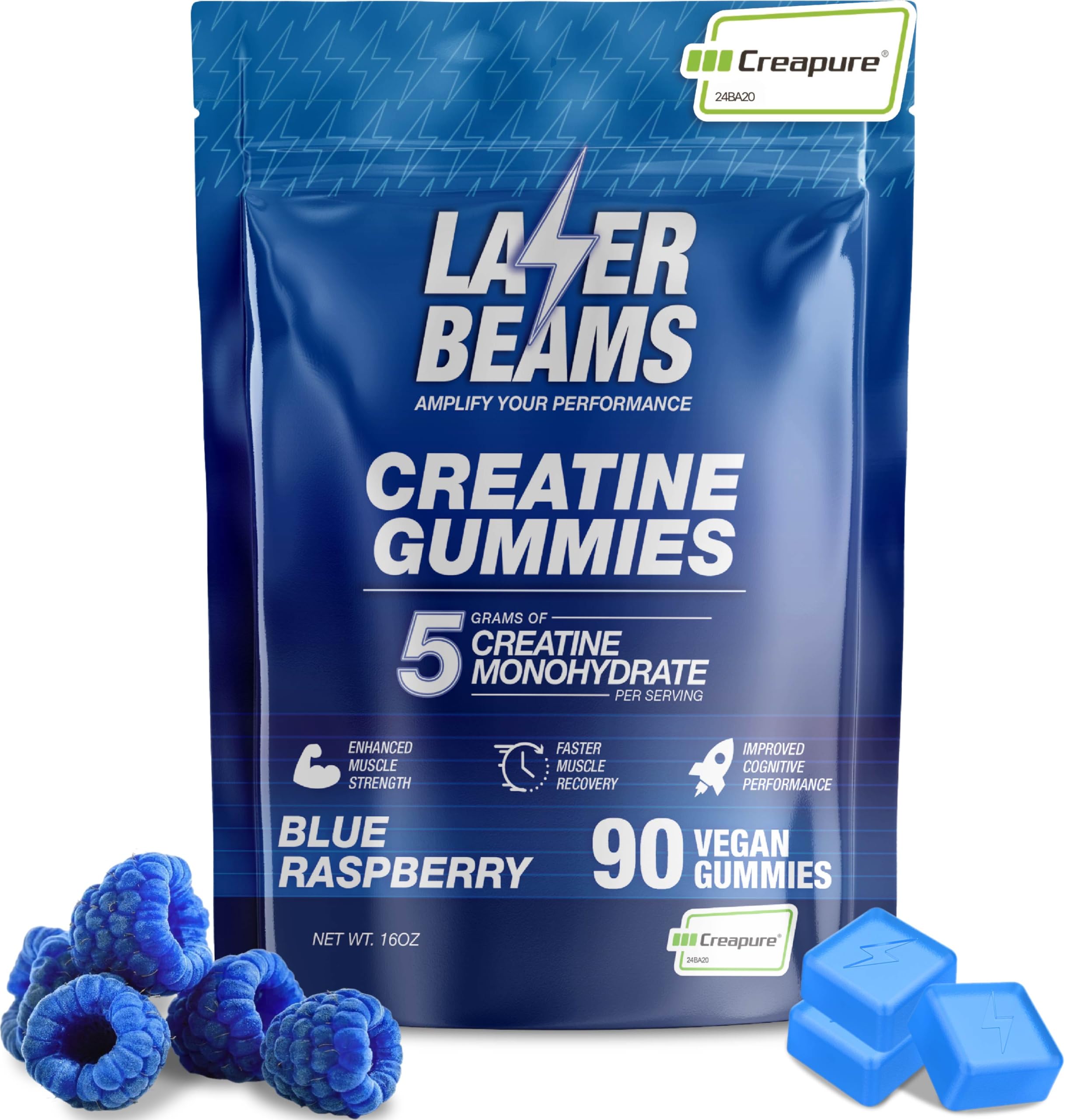 Amazon.com: Laser Beams Creatine Monohydrate Gummies for Women