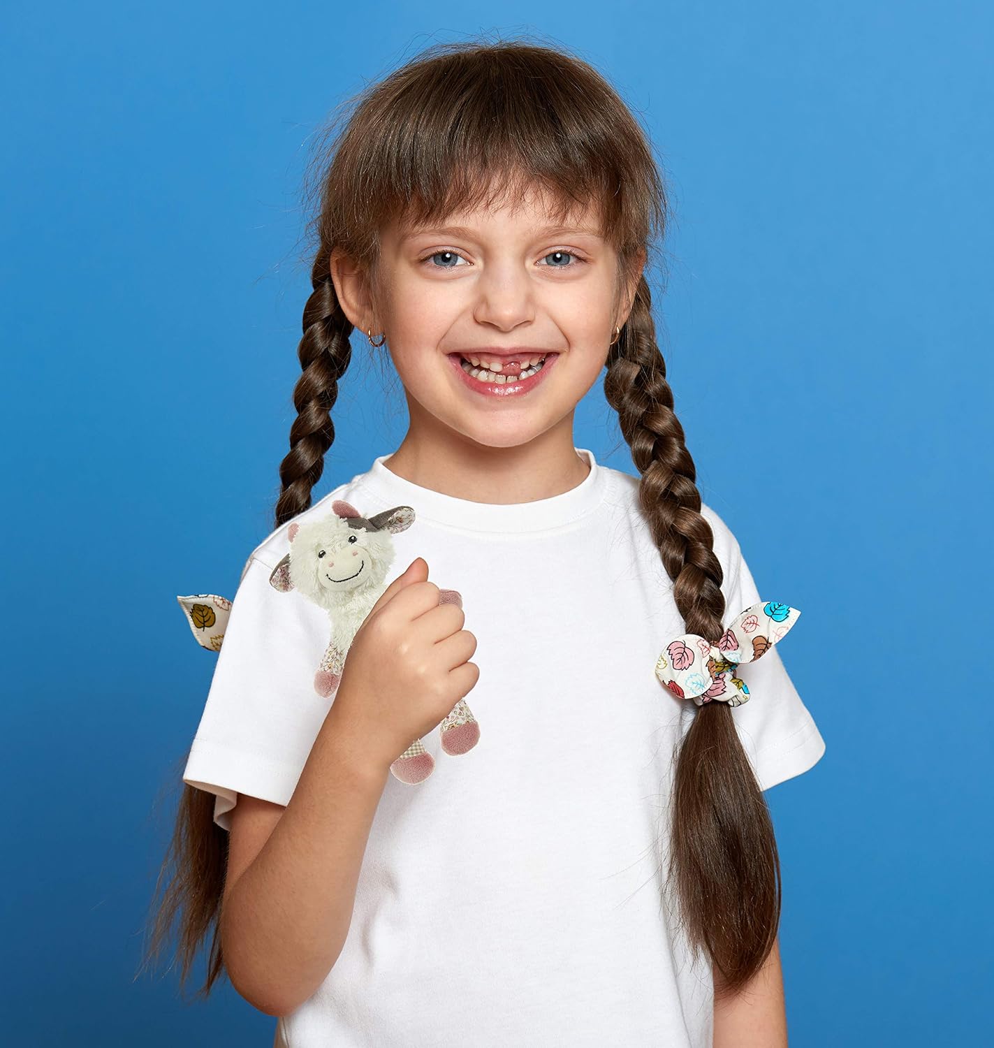 Maison Chic Cassie The Cow Plush Tooth Fairy Figure Pillow for Little Girls About to Loose a Tooth and Celebrate That First Milestone (Cow, Cassie)