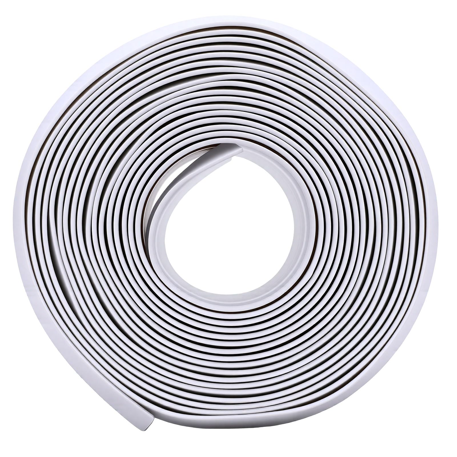 Samoprzylepna Listwa Przypodłogowa PCV 5m 10cm (WHITE)