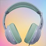 Turtle Beach Atlas 200 Wired Multiplatform Gaming Headset for Xbox, PlayStation, PC w/ 3.5mm Connection - 50mm Nanoclear Drivers, Flip-to-Mute Mic, Memory Foam Cushions - Seafoam Breeze