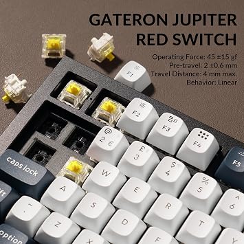Keychron Q3 Max Wireless Mechanical Keyboard TKL - Hot-Swappable Gateron Banana Early Tactile Switch, 2.4G/Bluetooth, Full Aluminum with RGB Programmable Knob for Mac Windows Linux(UK Layout)- Black