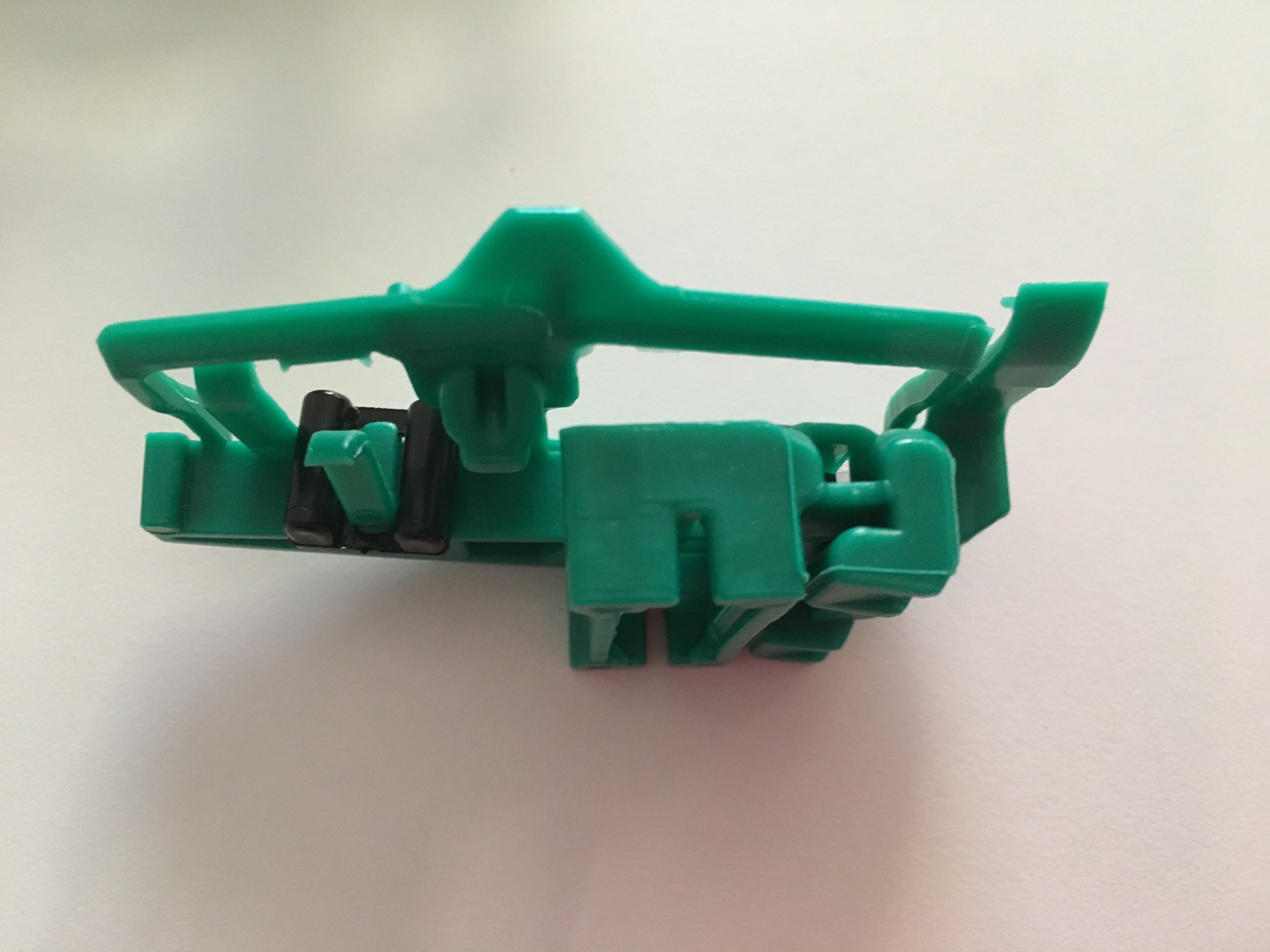 Clips De Reparación Para Elevalunas BMW E90, E91 | 2 Unidades Verdes Con Amortiguadores De Goma | Recambio Original