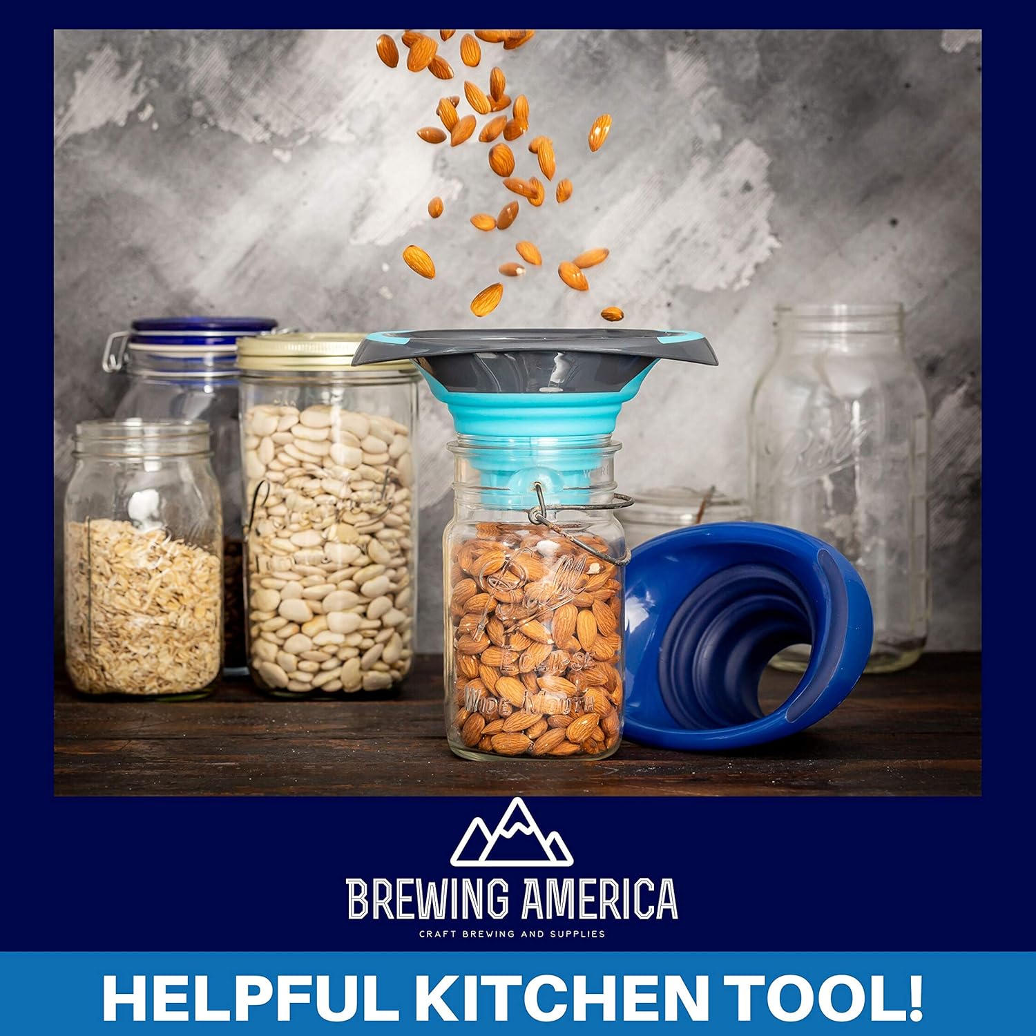 Transform Your Kitchen: The Versatile Collapsible Canning Funnel You Need!