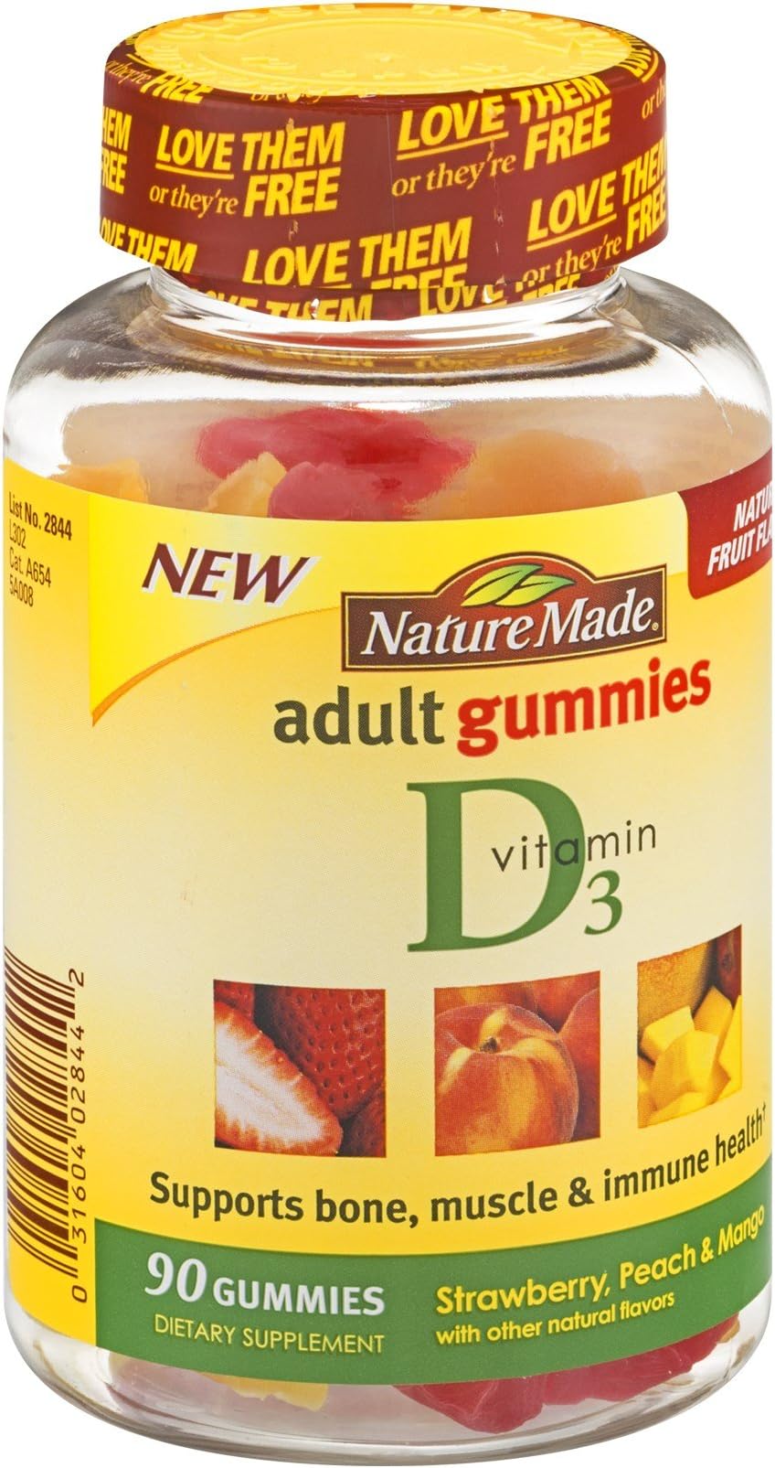 Nm Adult Gummies Vit D3 Size 90ct Pv Adult Gummies Vit D3 90ct