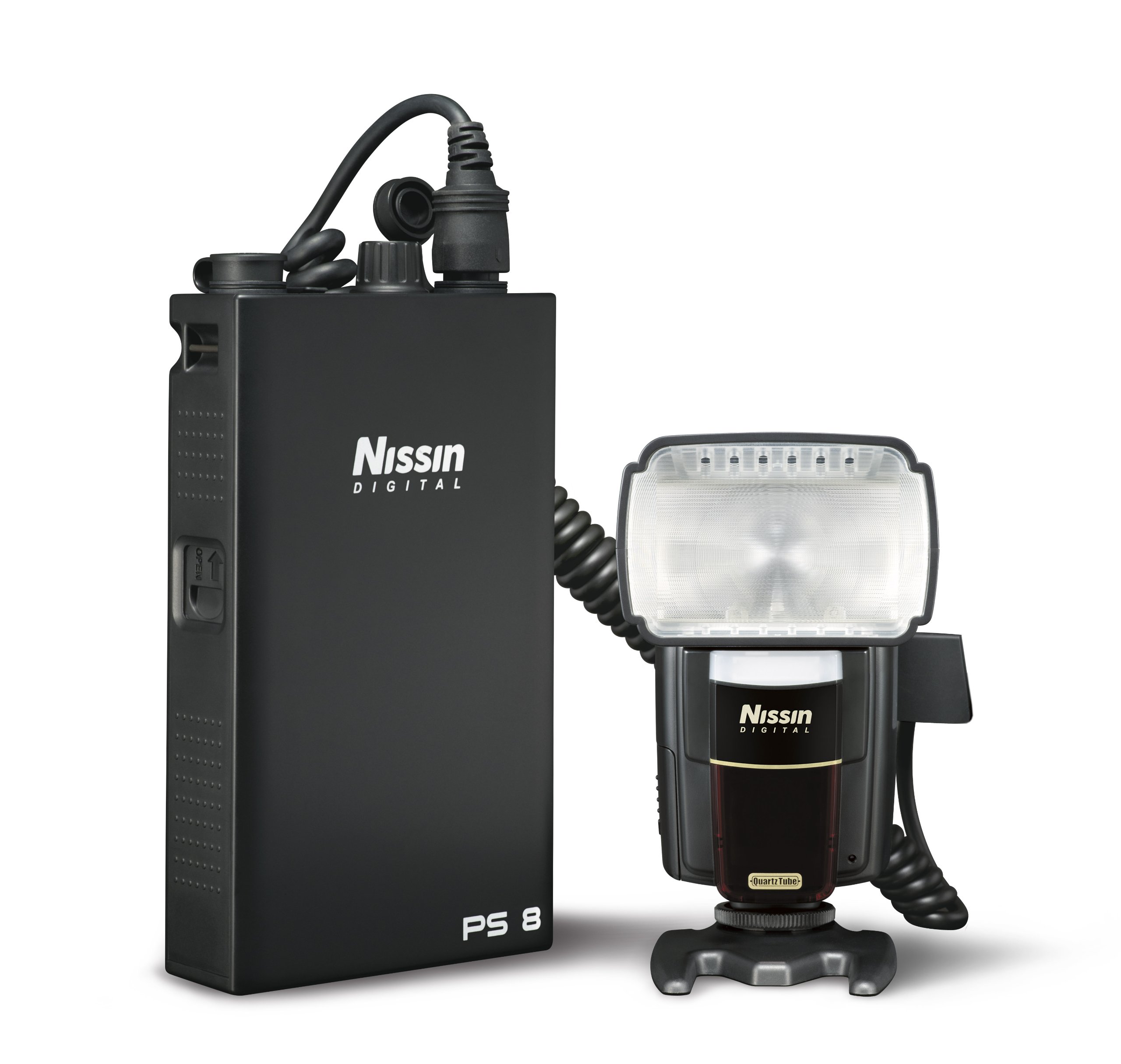 Nissin Digital N068 - Pack de batería y funda para flash Nikon, negro