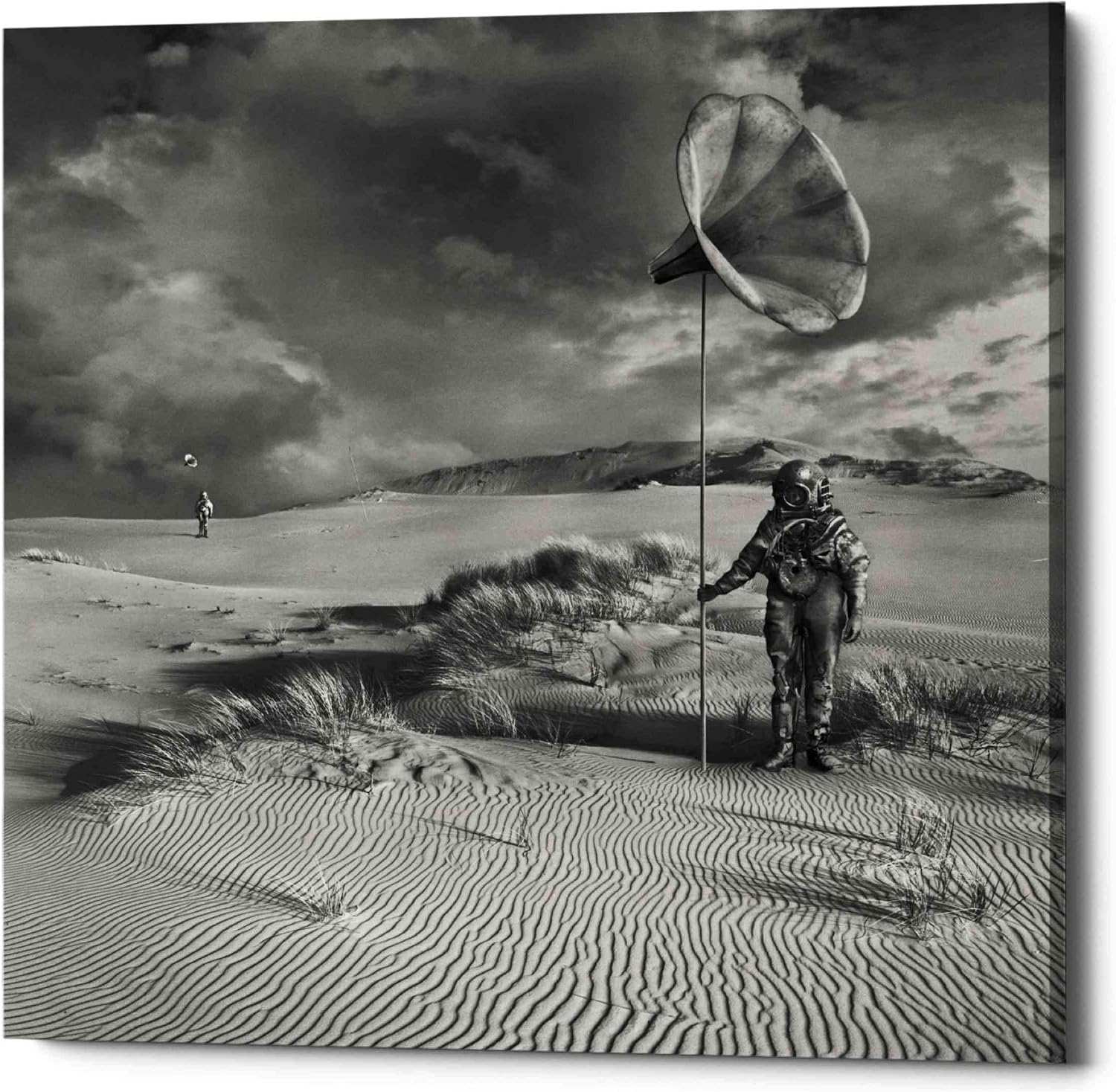 Epic Graffiti 'Argonauci' by Dariusz Klimczak, Canvas Wall Art, 12"x12"