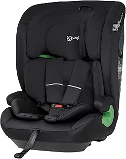 babyGO Lumo Kindersitz nach neuer I-Size Norm - Kindersitz/Autositz für Kinder (76-150 cm) Schwarz