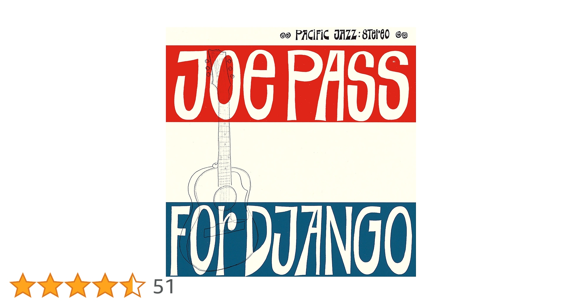 ジョー・パス　フォー・ジャンゴ　トーン・ポエト　高音質・重量盤LP For Django (180グラム重量盤レコード/Tone Poet) : Joe Pass