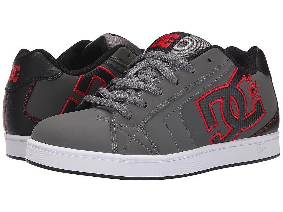 

DC Net (Grey/Red) Men's Skate Shoes