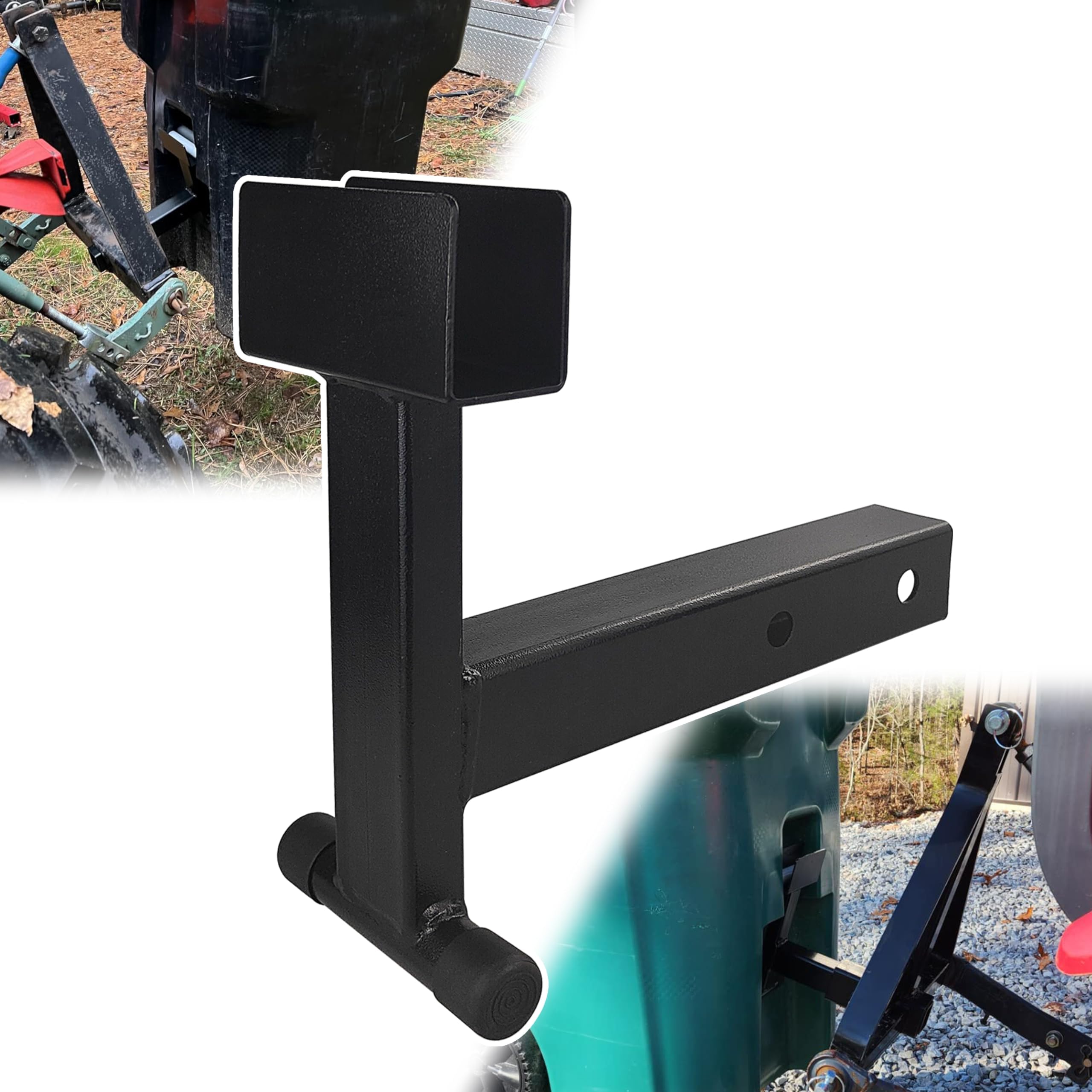 Garbage Commander Dual Can Receiver Garbage Hauling Hitch