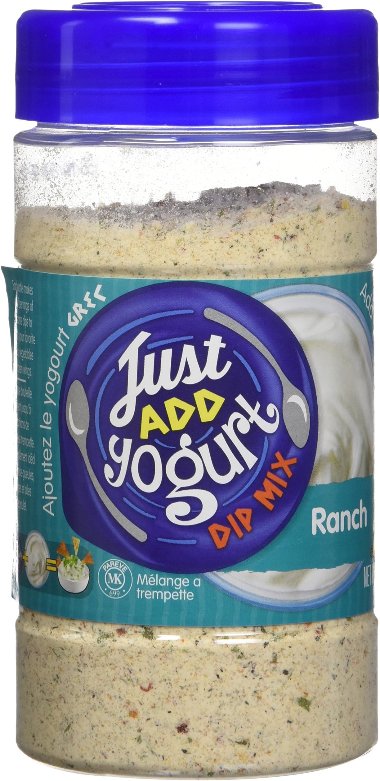 Altius Ranch Dip Mix Greek Yogurt With Delicious Flavor & Sour Cream, Instant Homemade Dip, 7.05 Oz