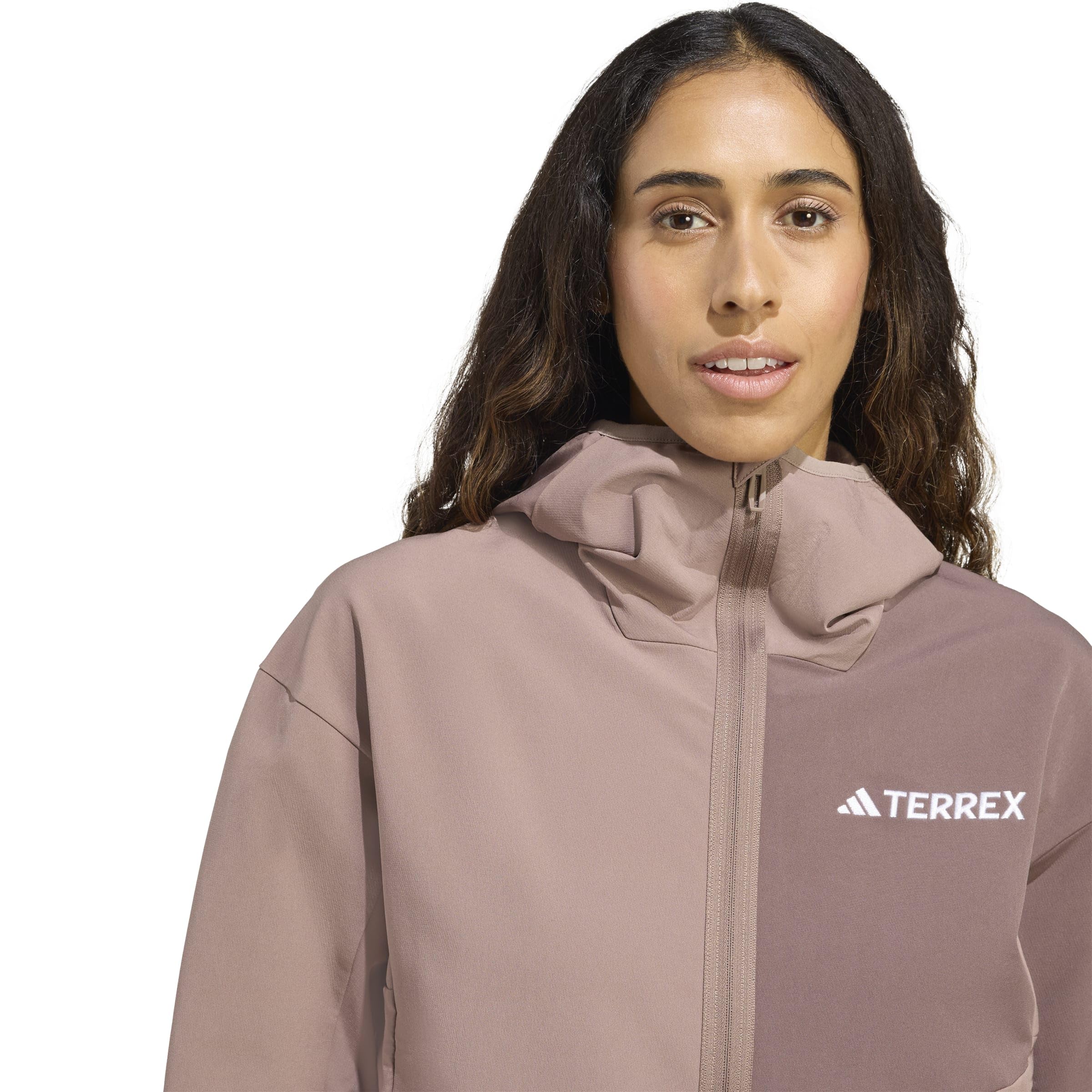 adidas dames Terrex Multi Soft shell Jacket, trace brown, S
