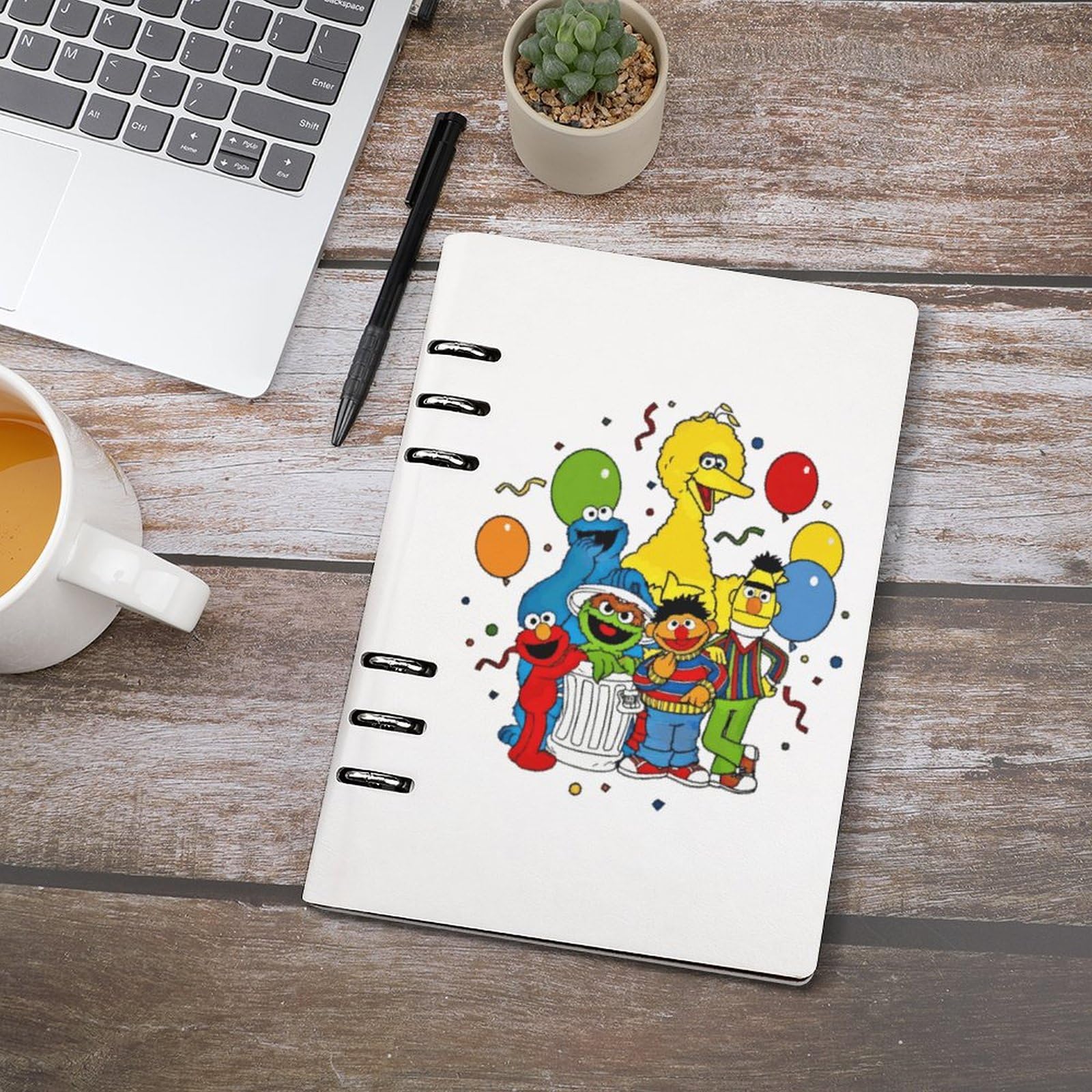 Amazon | セサミストリート エルモ バインダーノート ノートブック