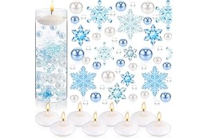 2124pcs Christmas Vase Filler Floating Pearls Candleland