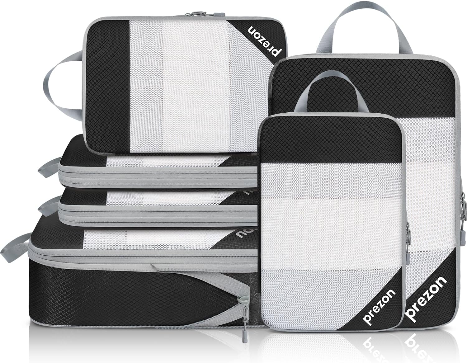 8 Set/6 Set/4 Set Compression Packing Cubes for Travel, Lightweight Vacation Travel Essentials, Travel Accessories for Suitcase Organizer Bags Set, Durable Luggage Organizer