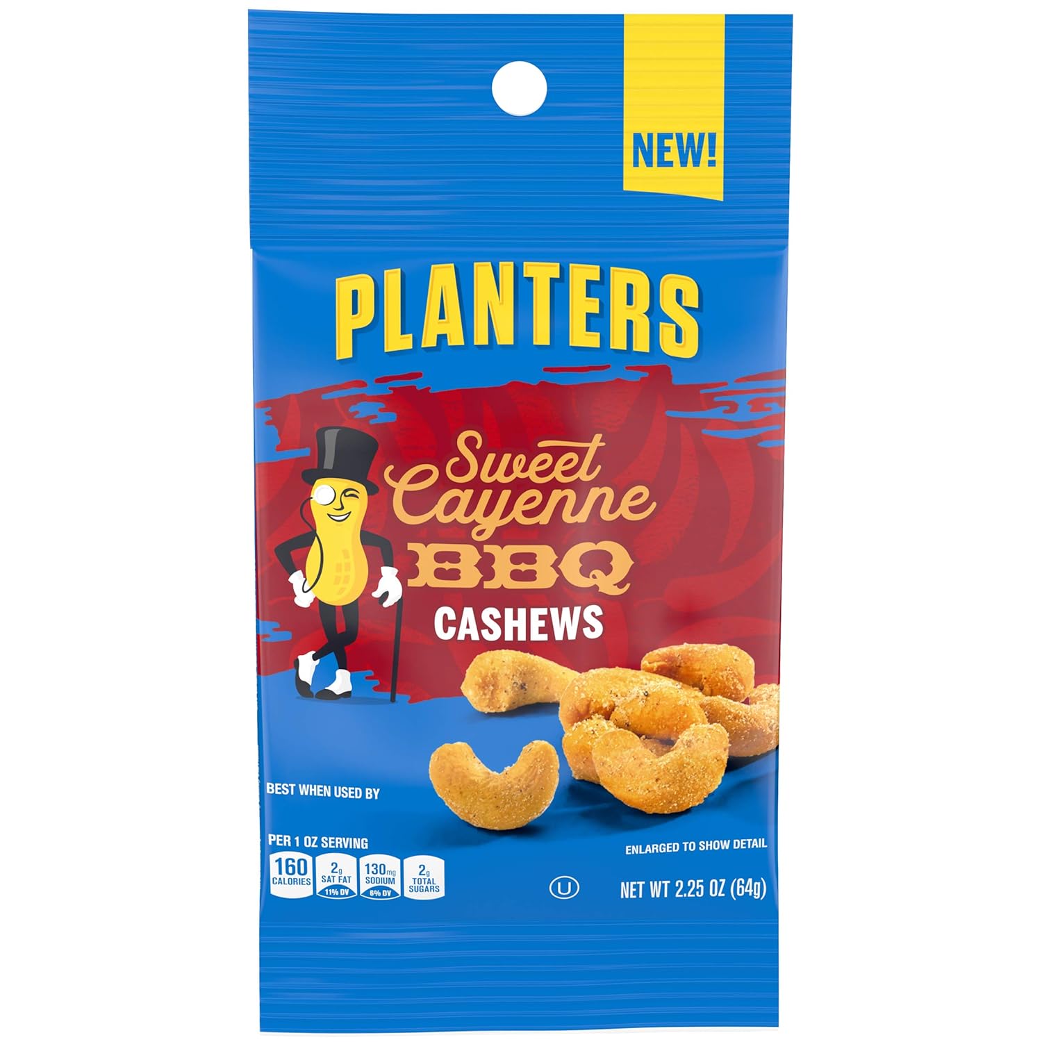 Planters Sweet Cayenne BBQ Cashews (30 ct Pack, 3 Boxes of 10 Bags) Everything Else