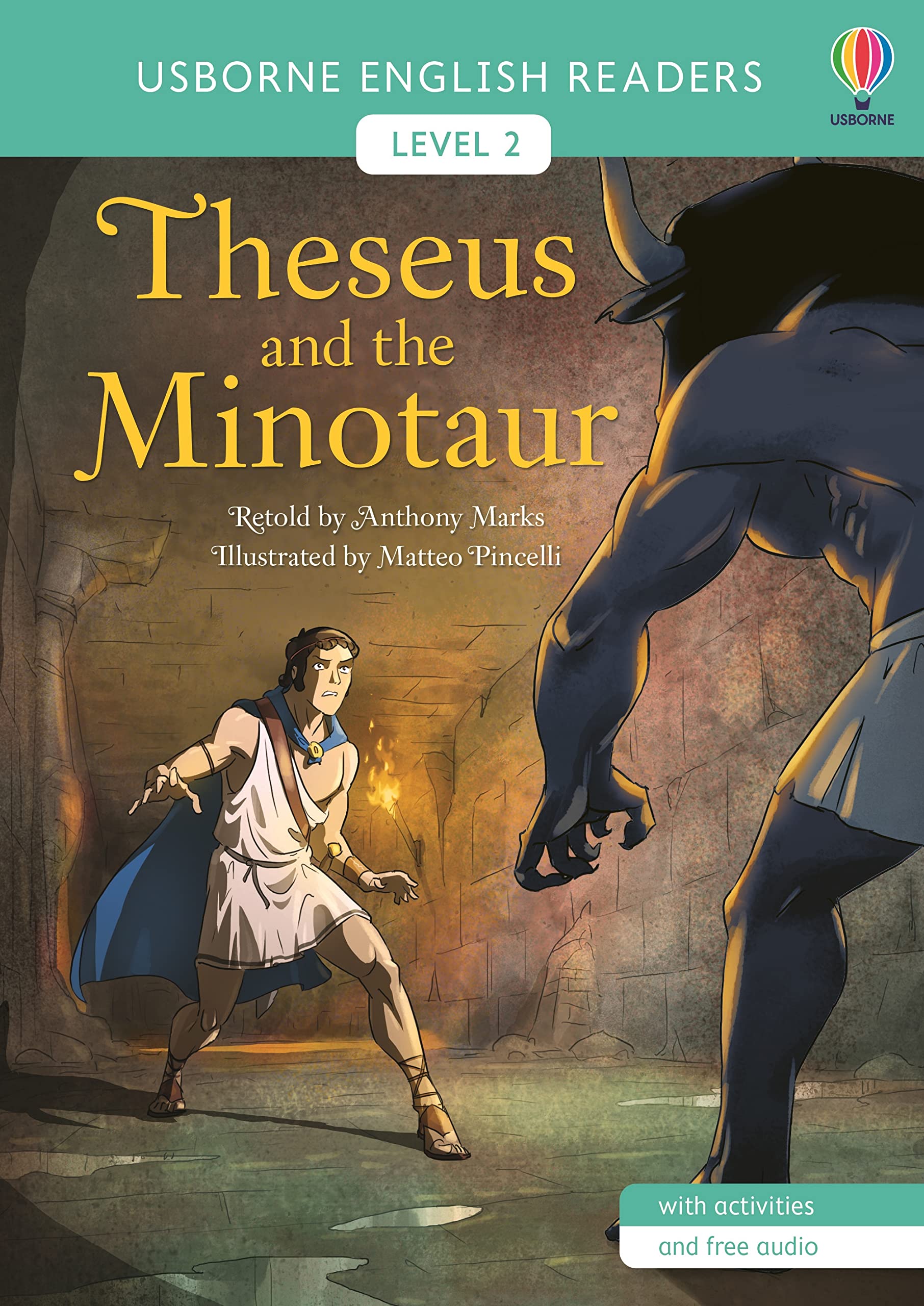Theseus and the Minotaur (English Readers Level 2) Paperback – 10 Nov. 2022