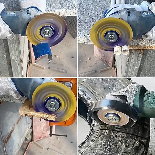 Miniatura 9 de 2 hojas de sierra circular de corte de madera, disco de corte para sierras de mesa, hojas de amoladora angular multifuncional, hoja de sierra de