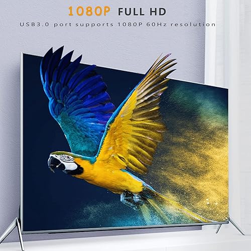 Miniatura 5 de KUPOISHE Adaptador USB a VGA para monitor Mac OS Windows 1110  8, VGA a USB 3.0 HDMI convertidor para laptop, MacBook Pro, cable USB 3 VGA múltiples