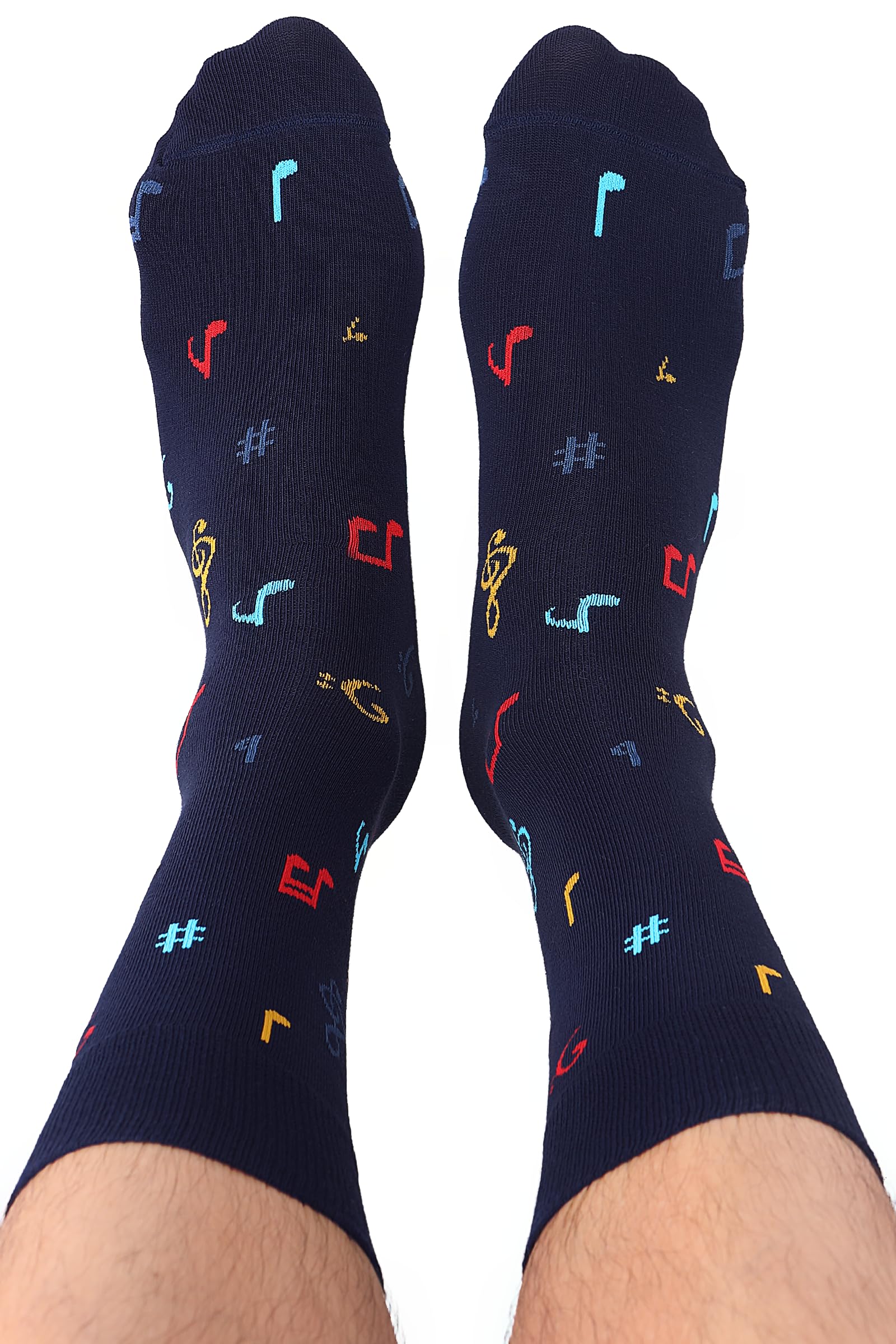 Calcetines Divertidos Hombre Mujer Fantasia Motivo Colores