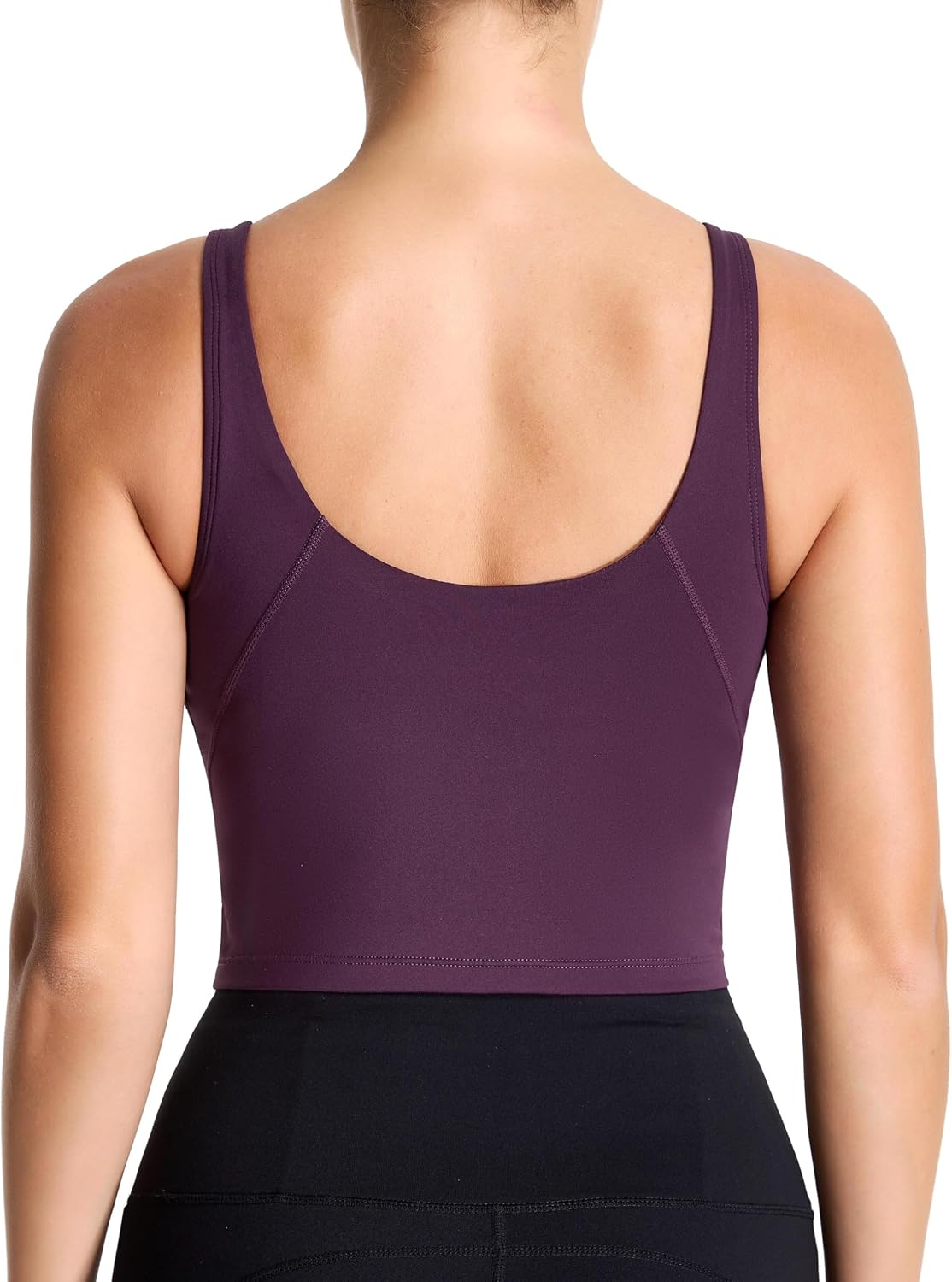  Womens' Sports Bra Longline Wirefree Padded with Medium Support thumbnail