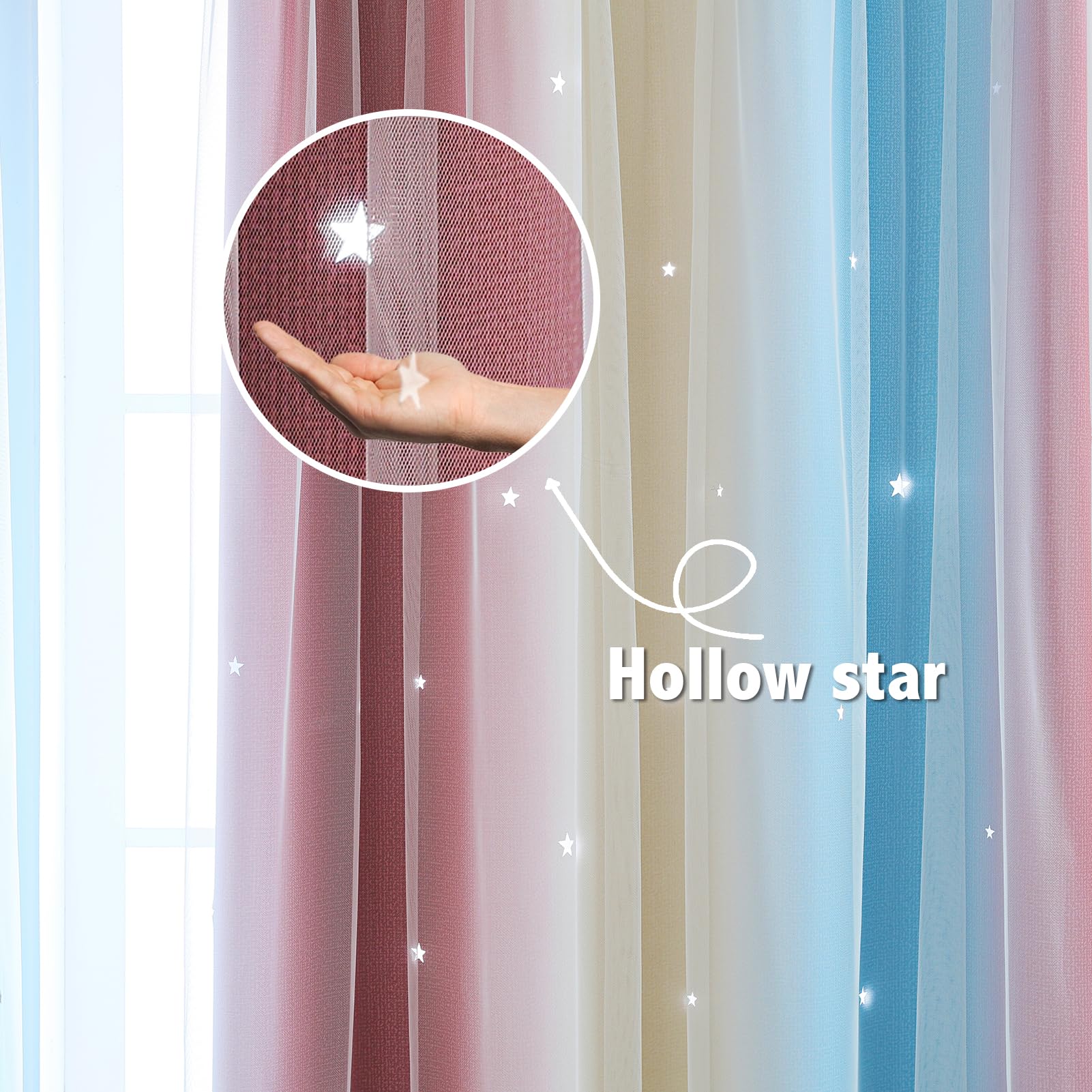 Cortinas Opacas Térmicas Y Aislantes Para Oscurecer La Sala Y
