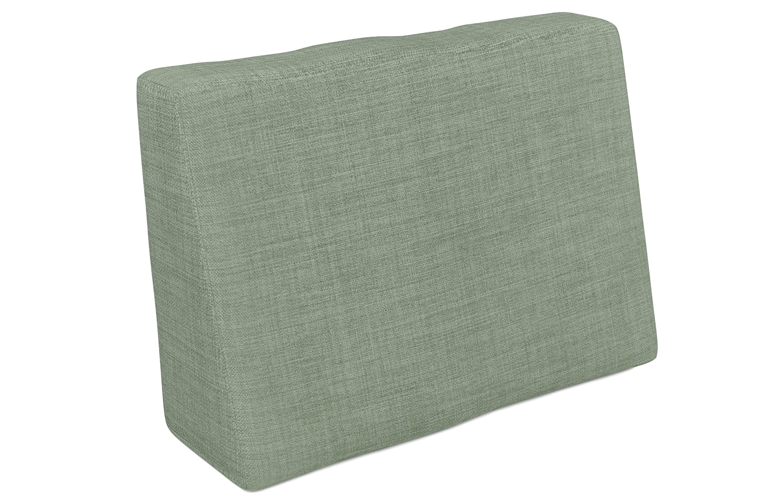 POKAR Euro Pallet Seating Set of 2: 1x seat cushion 120x80cm + 1x back cushion 120x40cm, cold foam, removable covers, Home Garden Furniture DIY, indoor outdoor pillow, without pallets, Beige — view 268