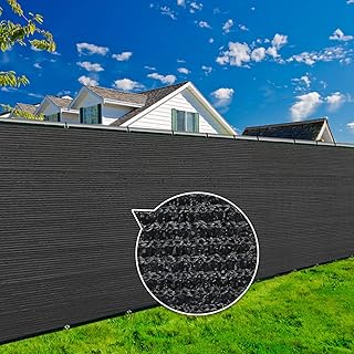 KANAGAWA 6ft x 25ft Privacy Screen Fence, 90%...,